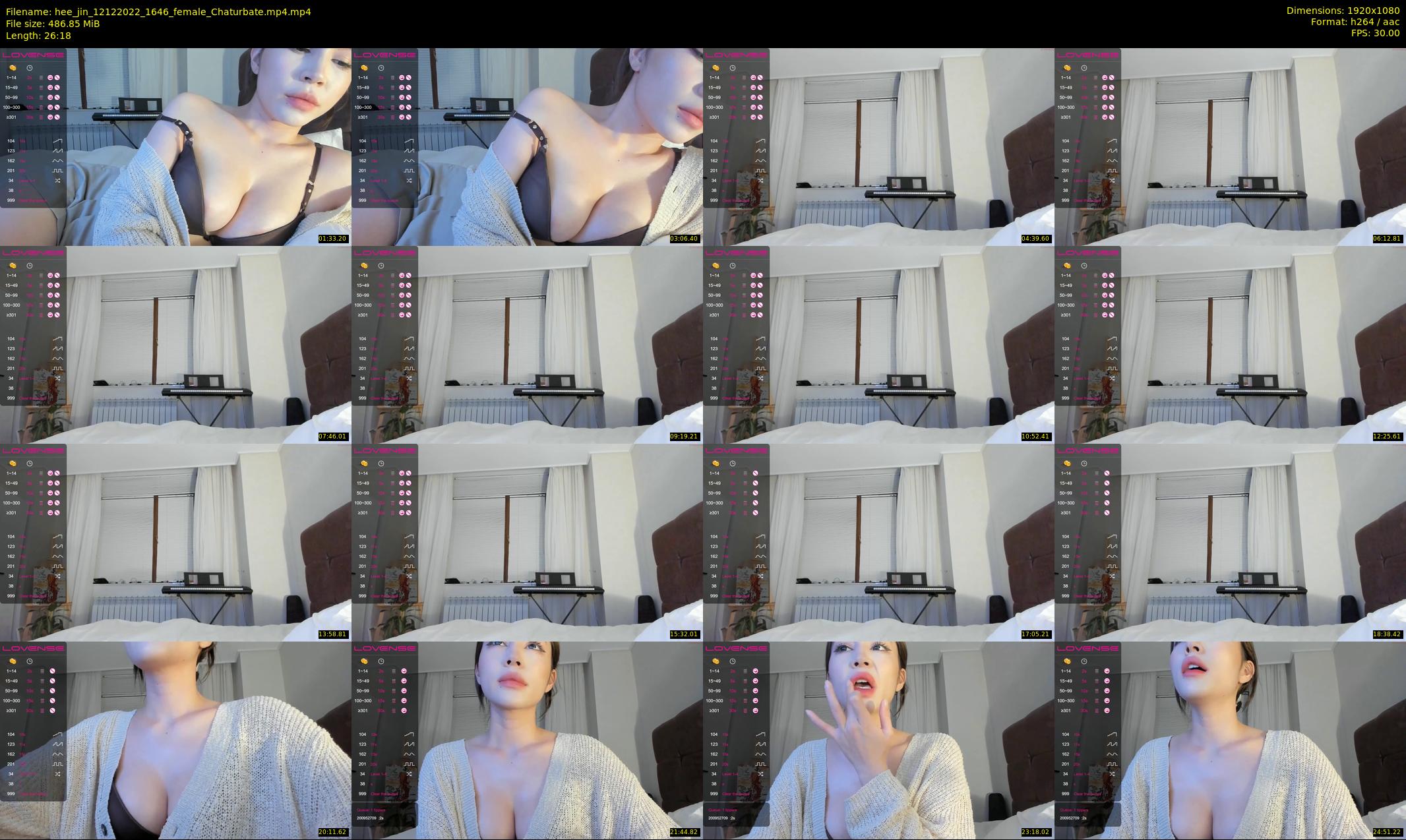 hee_jin — 27 minute Chaturbate female cam show recording, 1080p, Dec 12, 2022