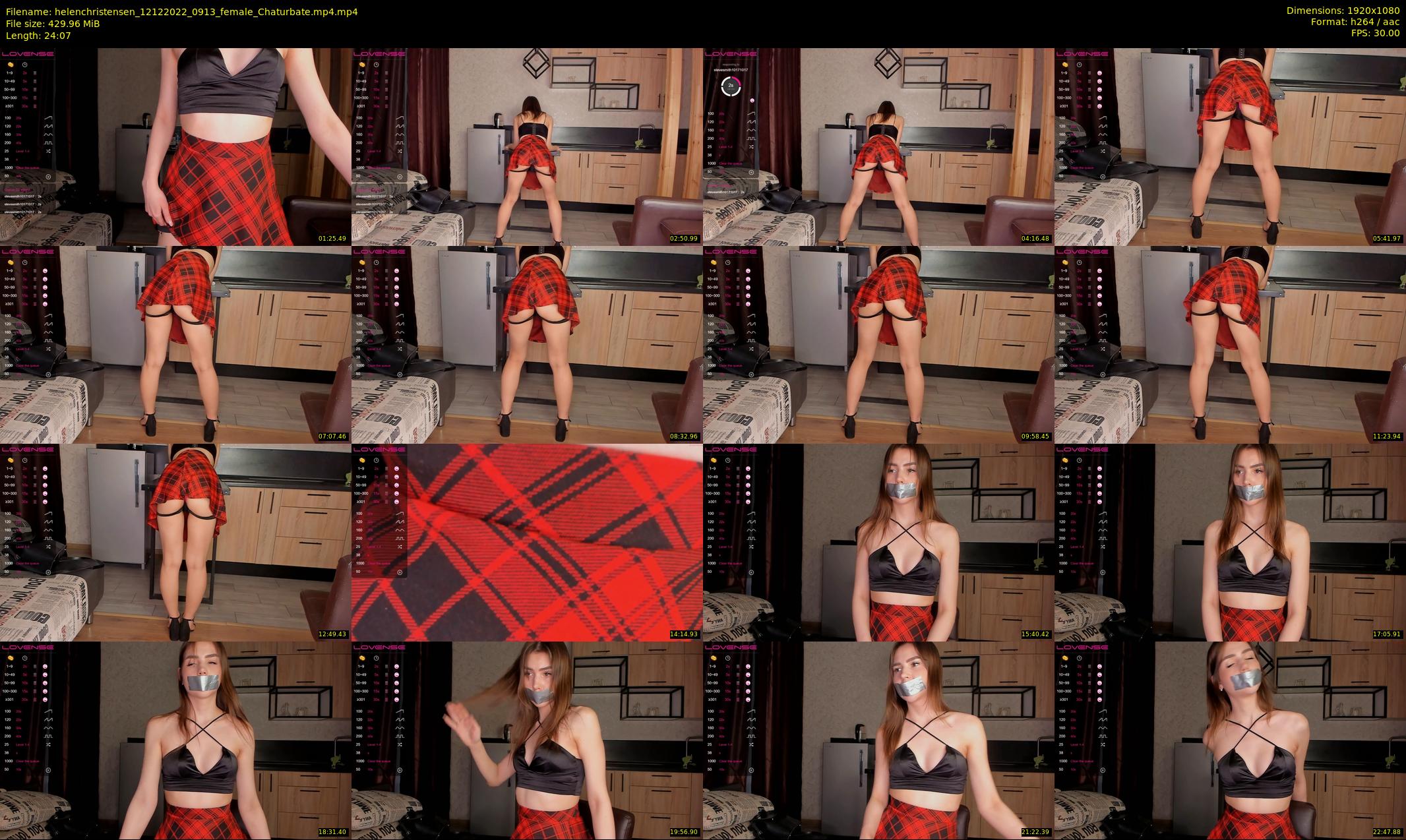 helenchristensen — 25 minute Chaturbate female cam show recording, 1080p, Dec 12, 2022