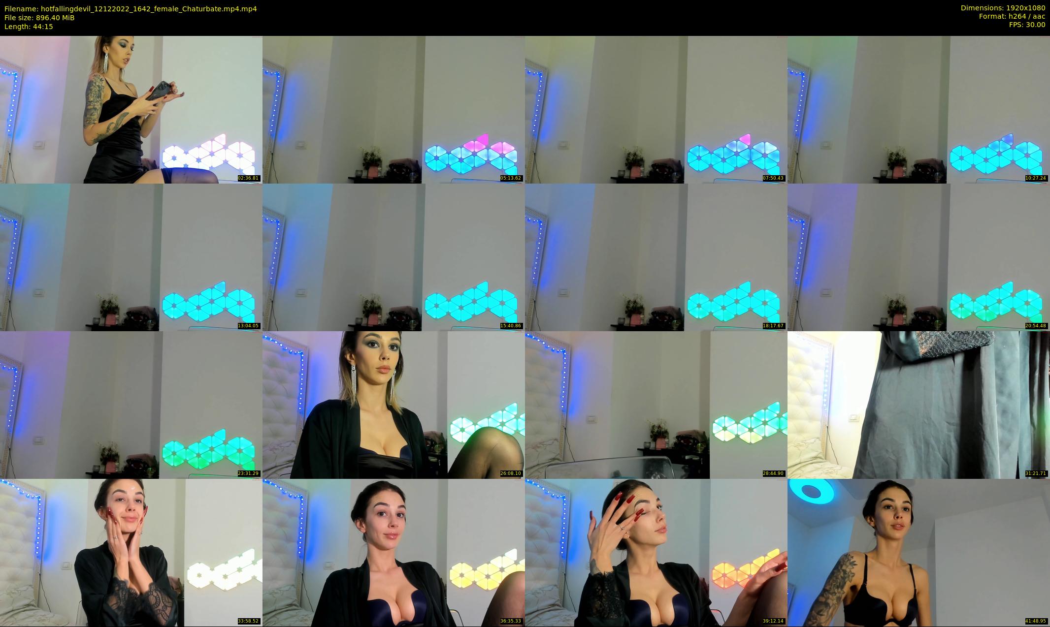 hotfallingdevil — 45 minute Chaturbate female cam show recording, 1080p, Dec 12, 2022