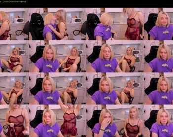 hottyblonds — 8 minute Chaturbate couple cam show recording, 1080p, Dec 13, 2022