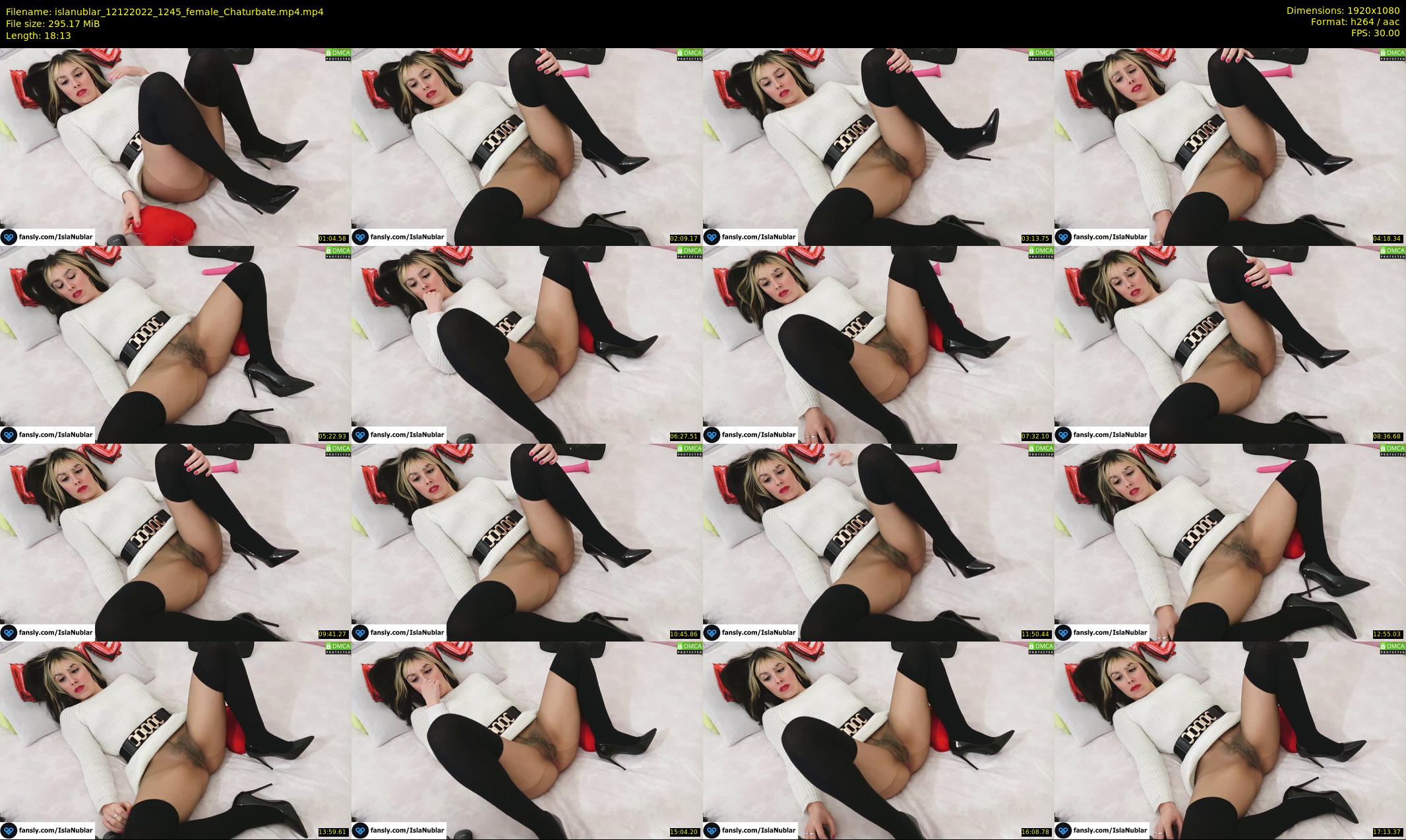 islanublar — 19 minute Chaturbate female cam show recording, 1080p, Dec 12, 2022