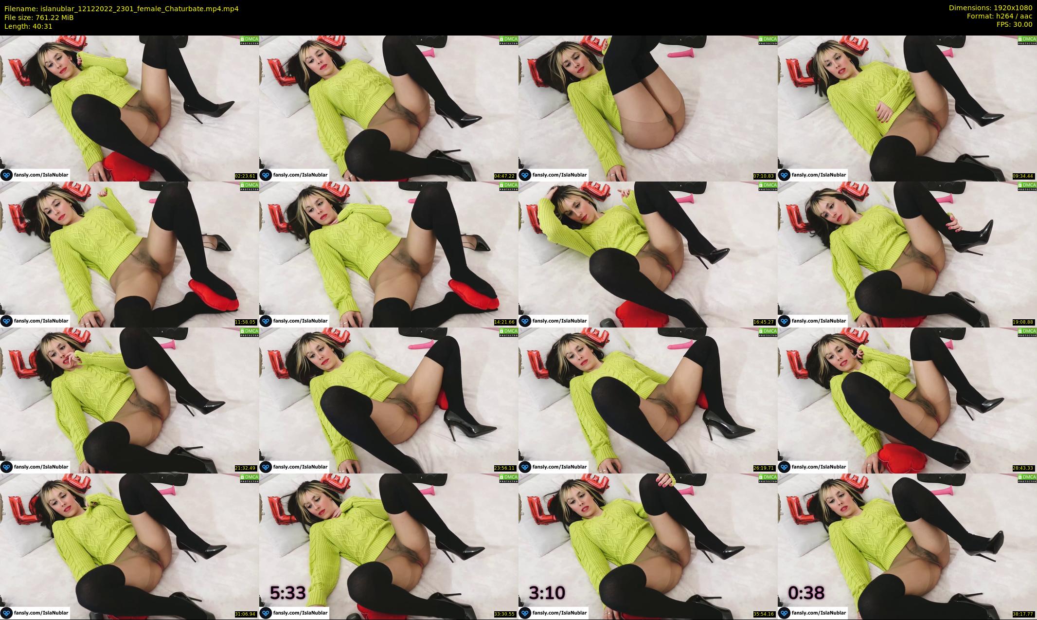 islanublar — 41 minute Chaturbate female cam show recording, 1080p, Dec 12, 2022