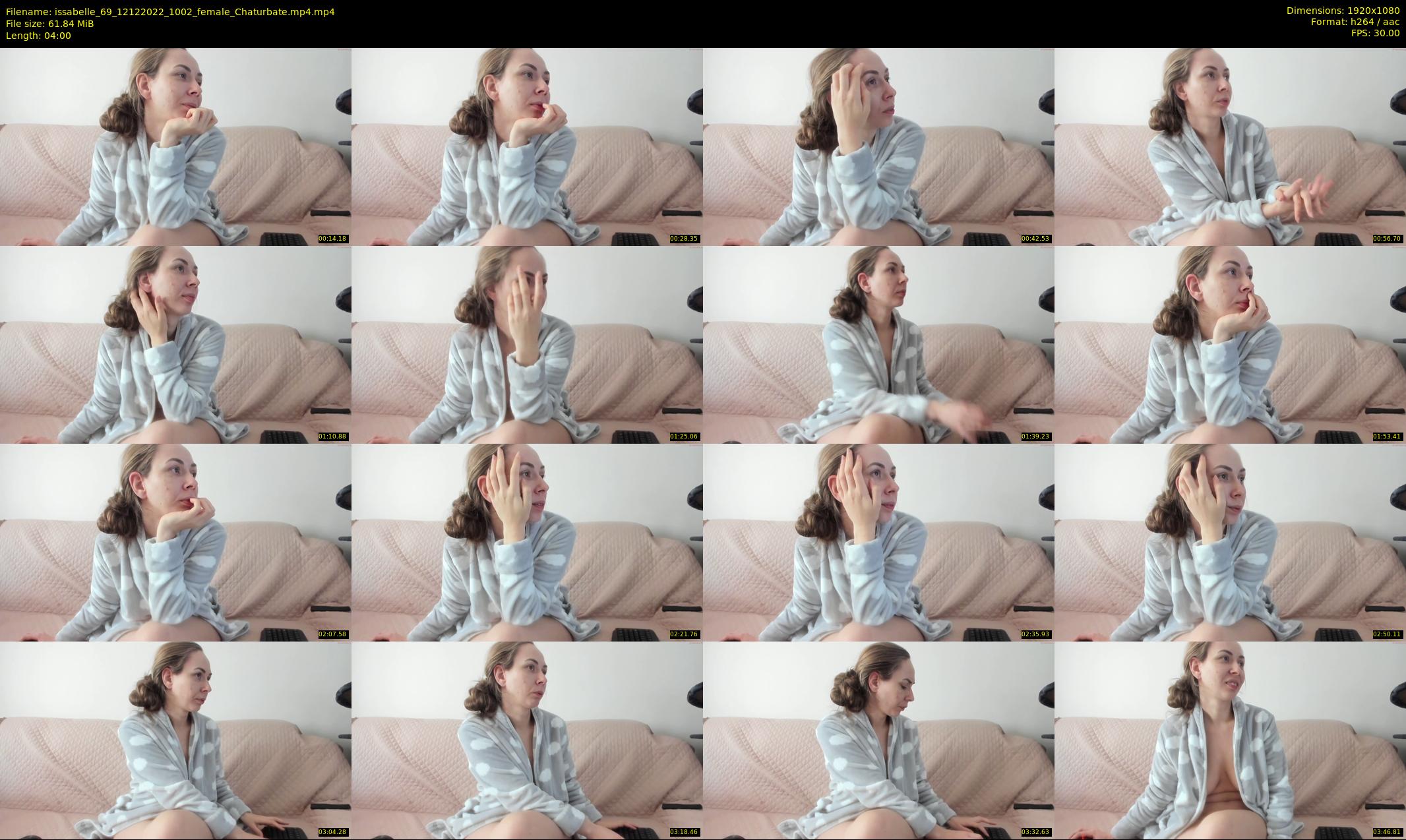 issabelle_69 — 4 minute Chaturbate couple cam show recording, 1080p, Dec 12, 2022