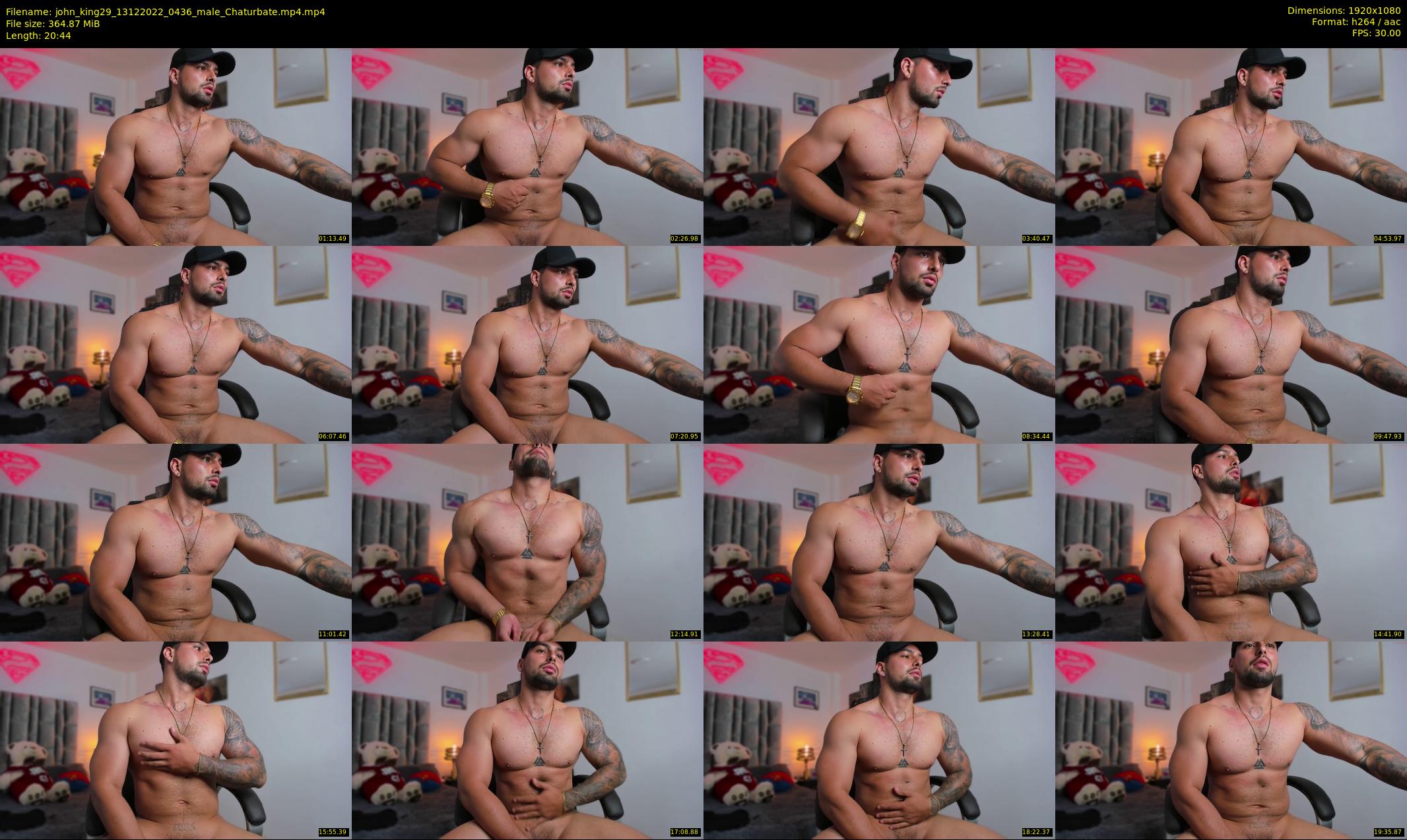 john_king29 — 21 minute Chaturbate male cam show recording, 1080p, Dec 13, 2022
