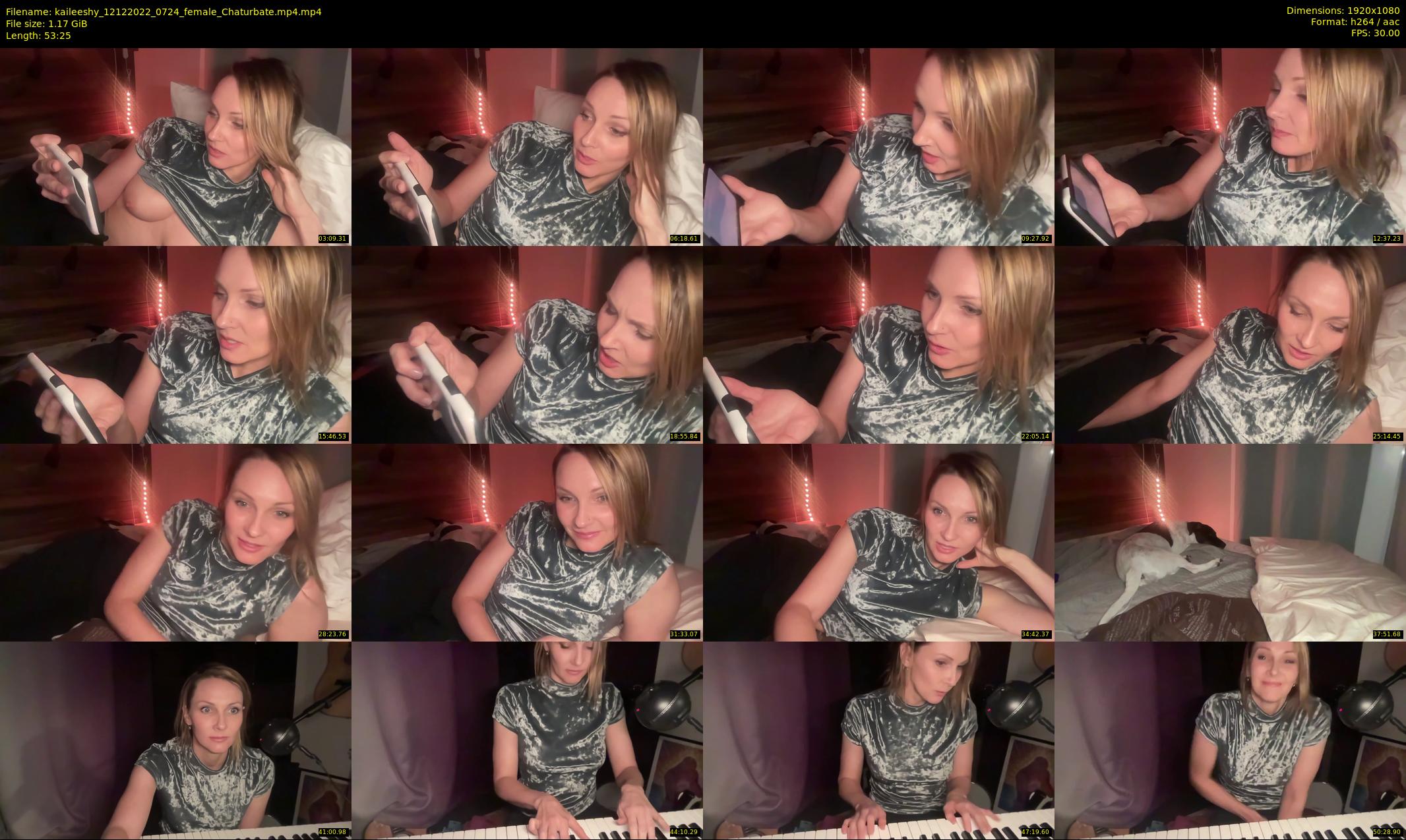 kaileeshy — 54 minute Chaturbate female cam show recording, 1080p, Dec 12, 2022