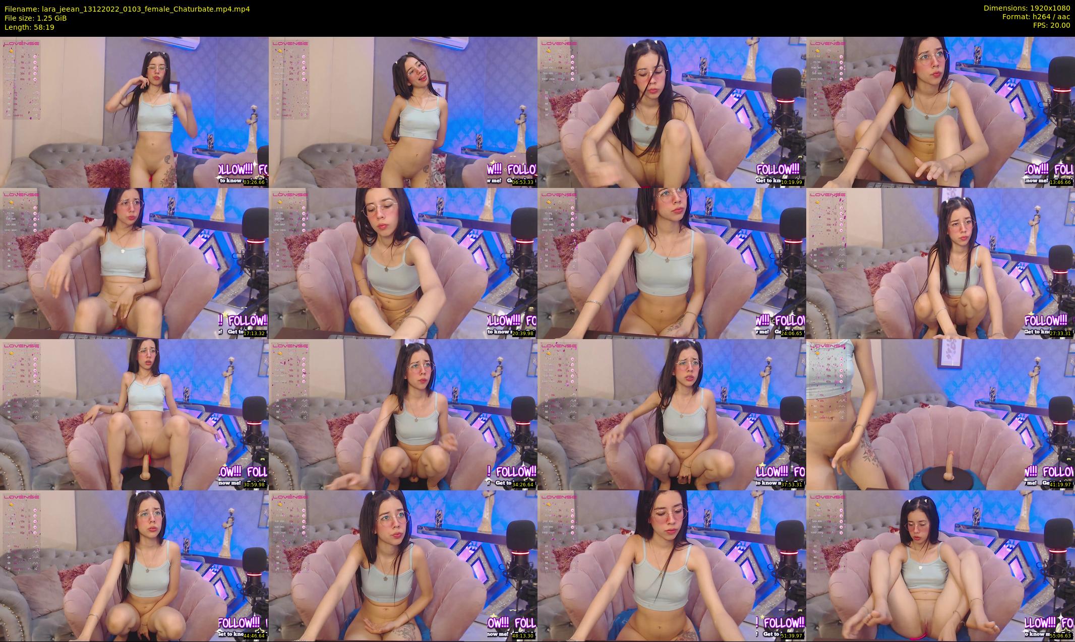 lara_jeean — 59 minute Chaturbate female cam show recording, 1080p, Dec 13, 2022