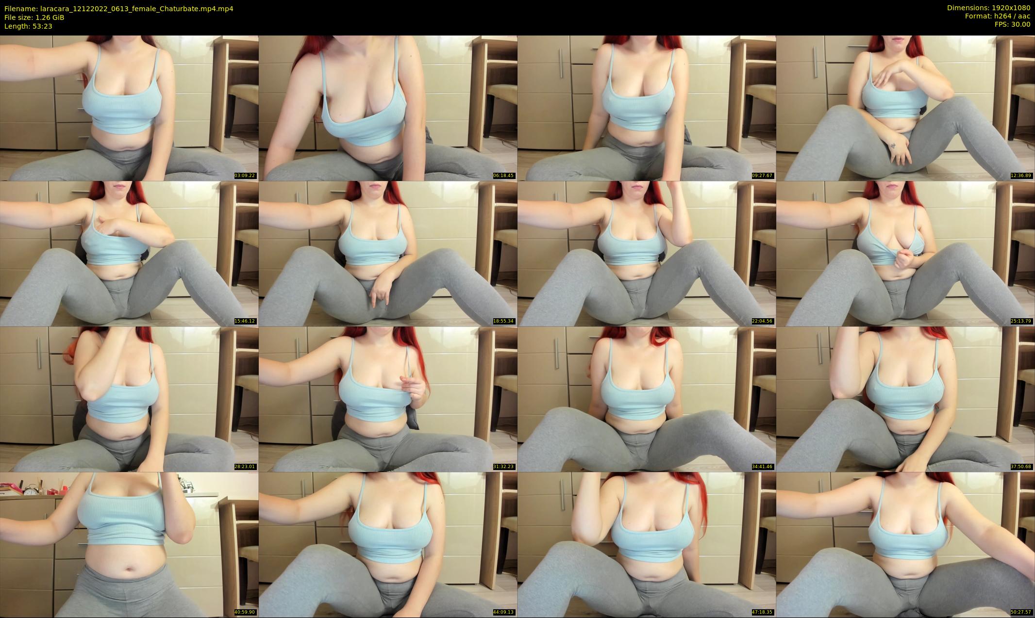 laracara — 54 minute Chaturbate female cam show recording, 1080p, Dec 12, 2022