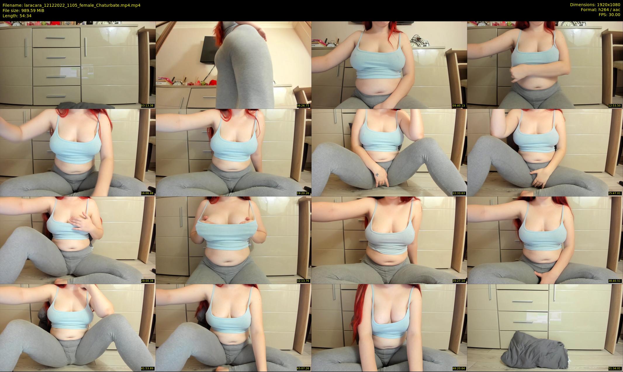laracara — 55 minute Chaturbate female cam show recording, 1080p, Dec 12, 2022