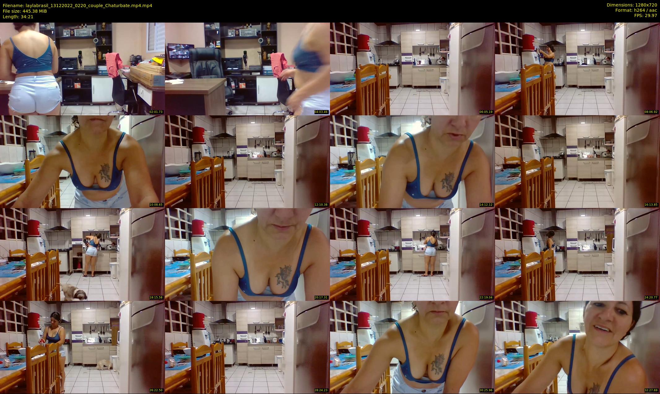 laylabrasil — 35 minute Chaturbate female cam show recording, 720p, Dec 13, 2022