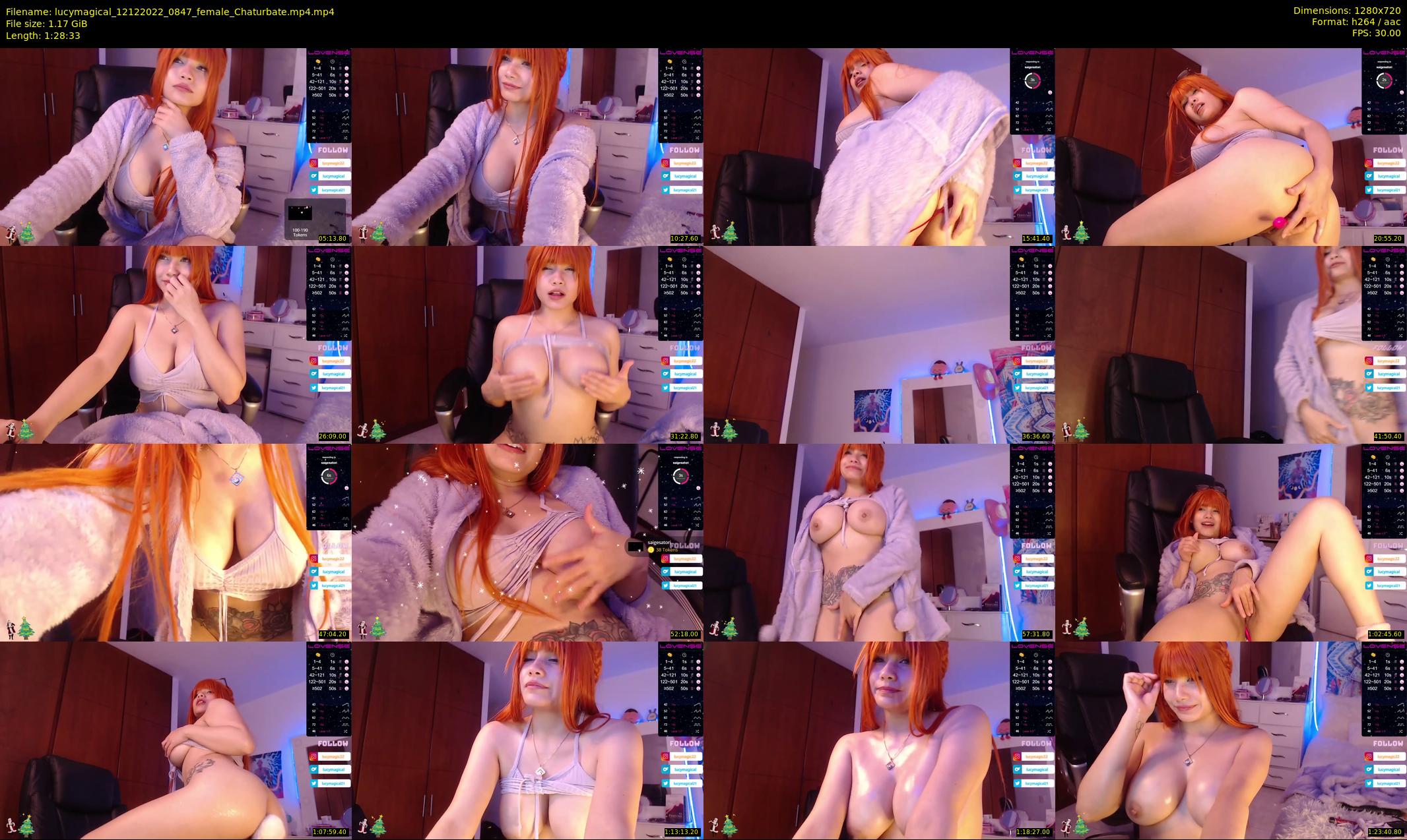 lucymagical — 89 minute Chaturbate female cam show recording, 720p, Dec 12, 2022