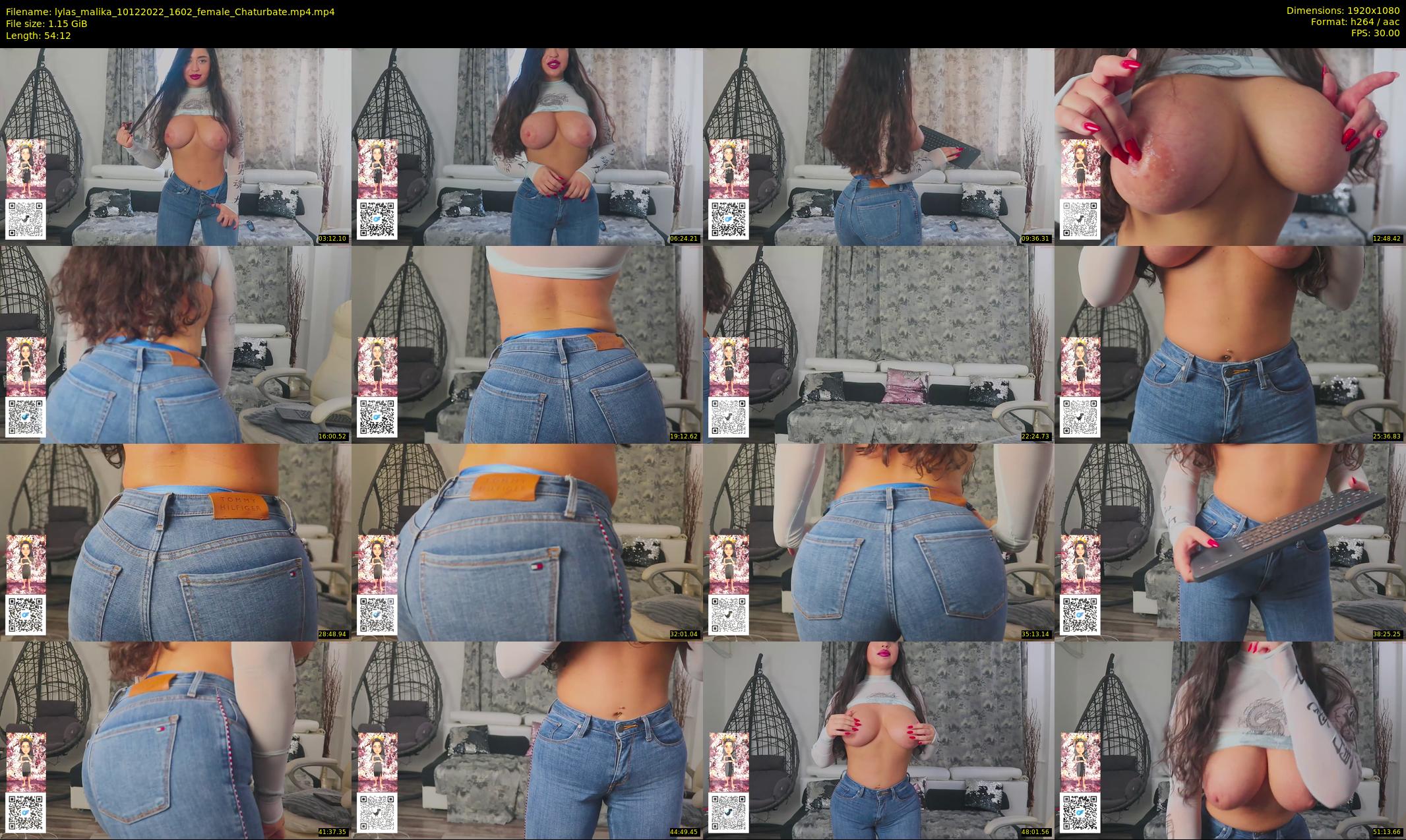 lylas_malika — 55 minute Chaturbate female cam show recording, 1080p, Dec 10, 2022