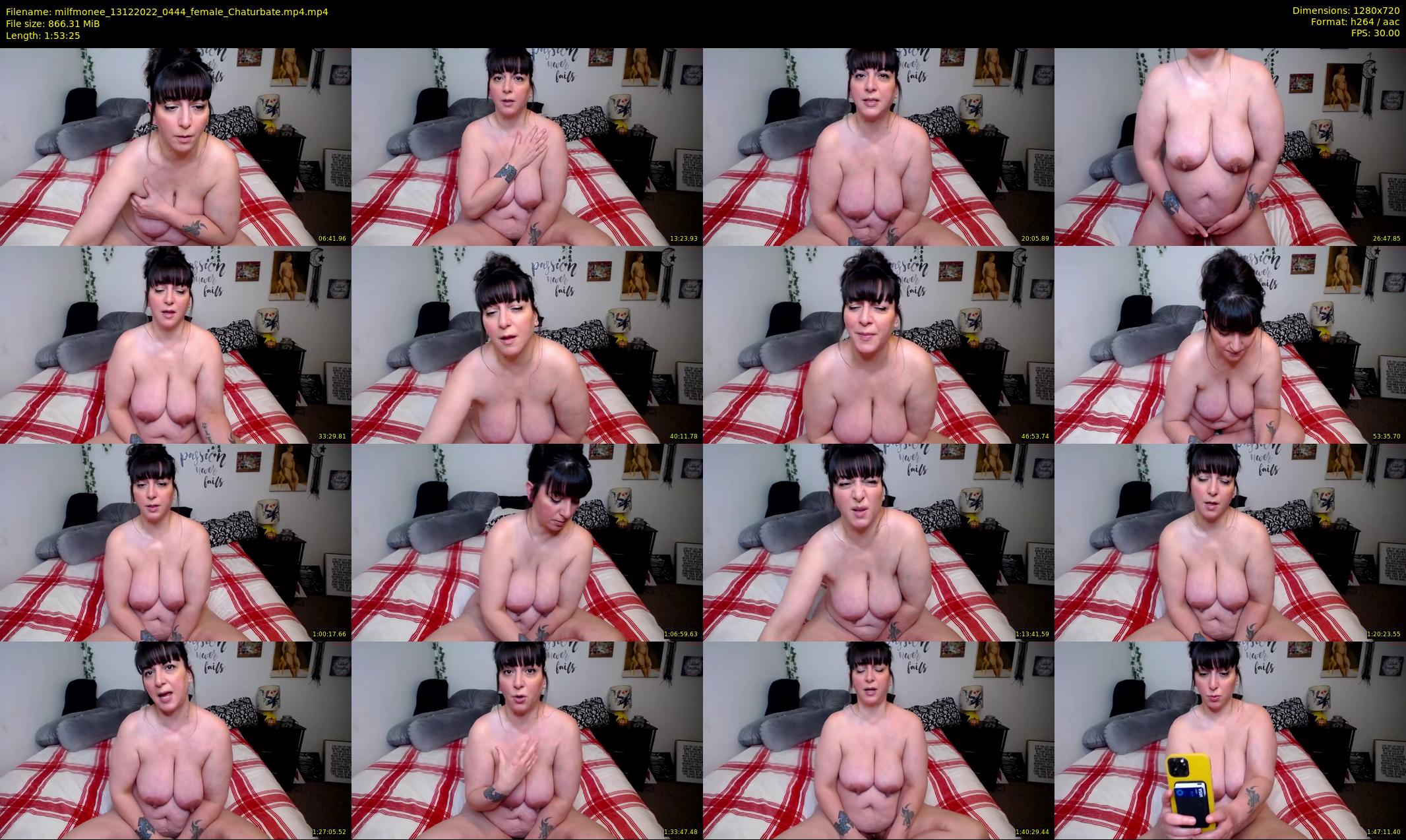 milfmonee — 114 minute Chaturbate female cam show recording, 720p, Dec 13, 2022