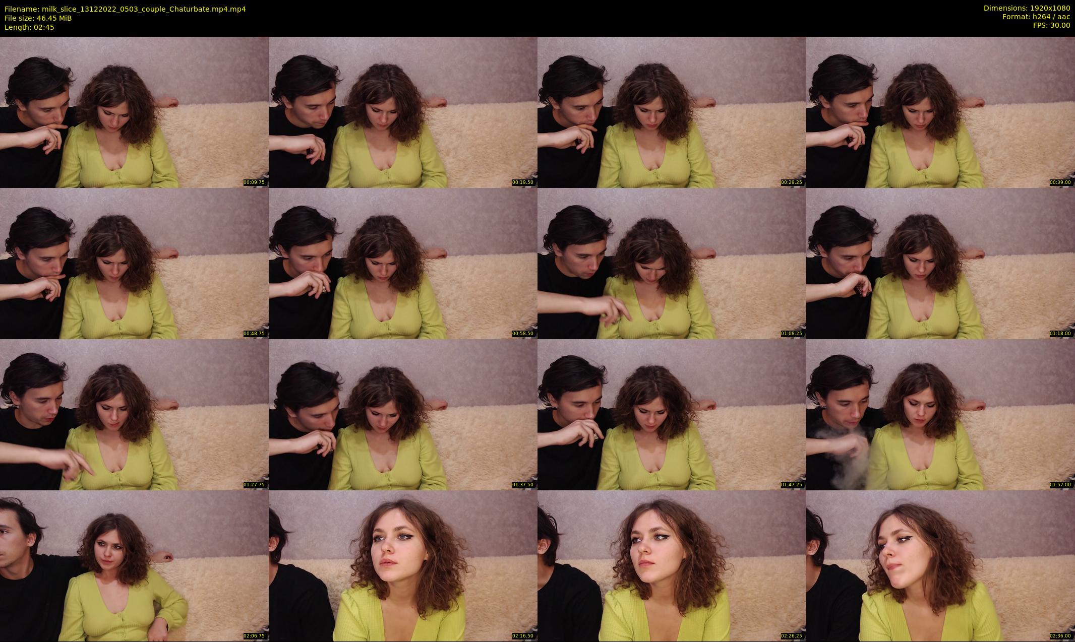 milk_slice — 3 minute Chaturbate couple cam show recording, 1080p, Dec 13, 2022