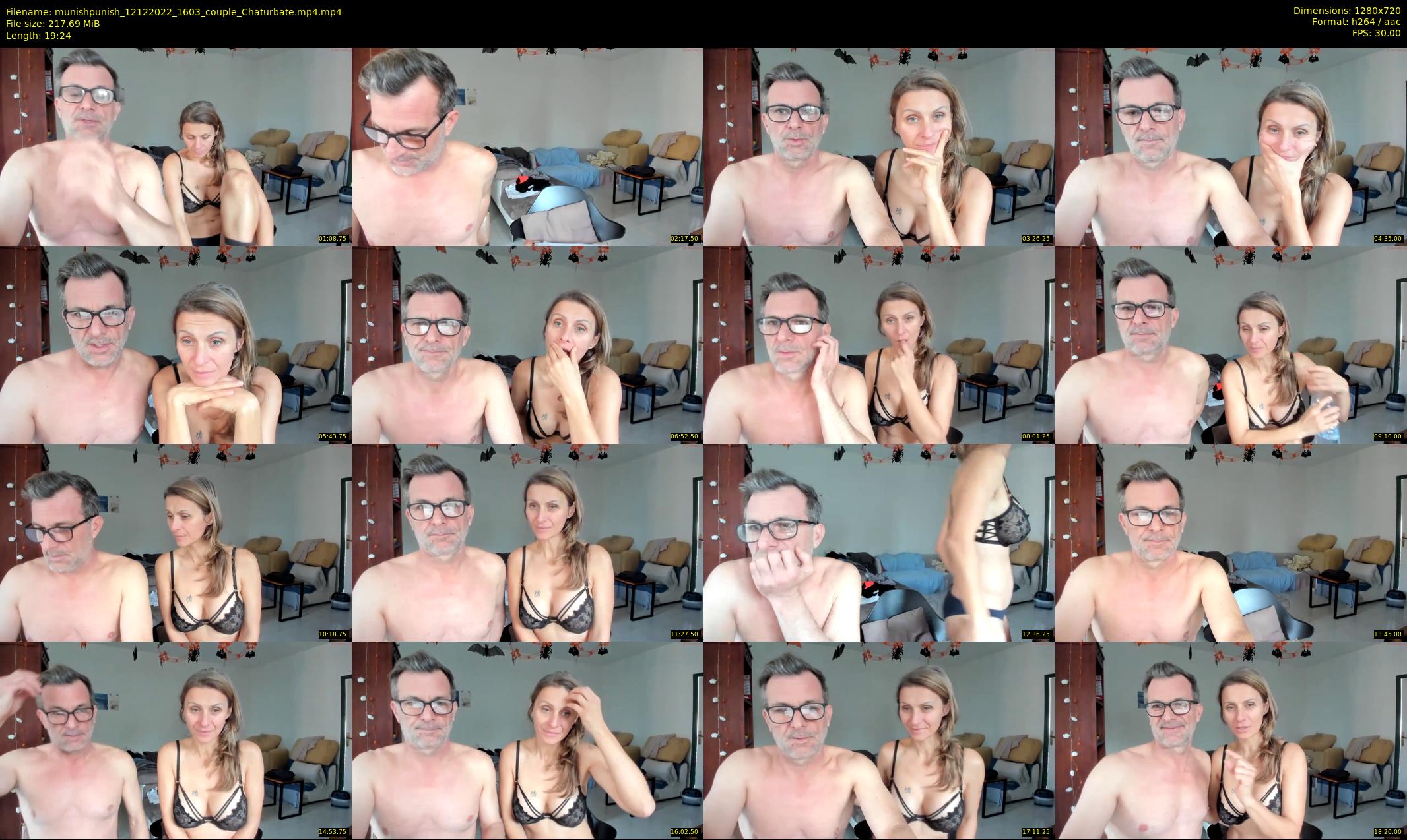 munishpunish — 20 minute Chaturbate couple cam show recording, 720p, Dec 12, 2022