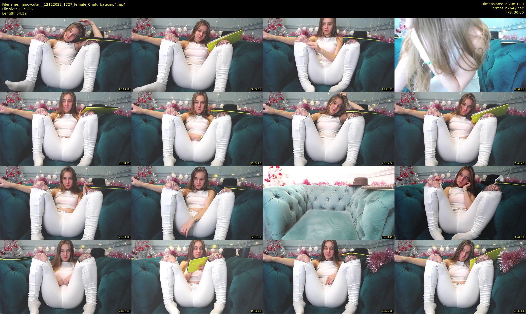 nancycute__ — 55 minute Chaturbate female cam show recording, 1080p, Dec 12, 2022