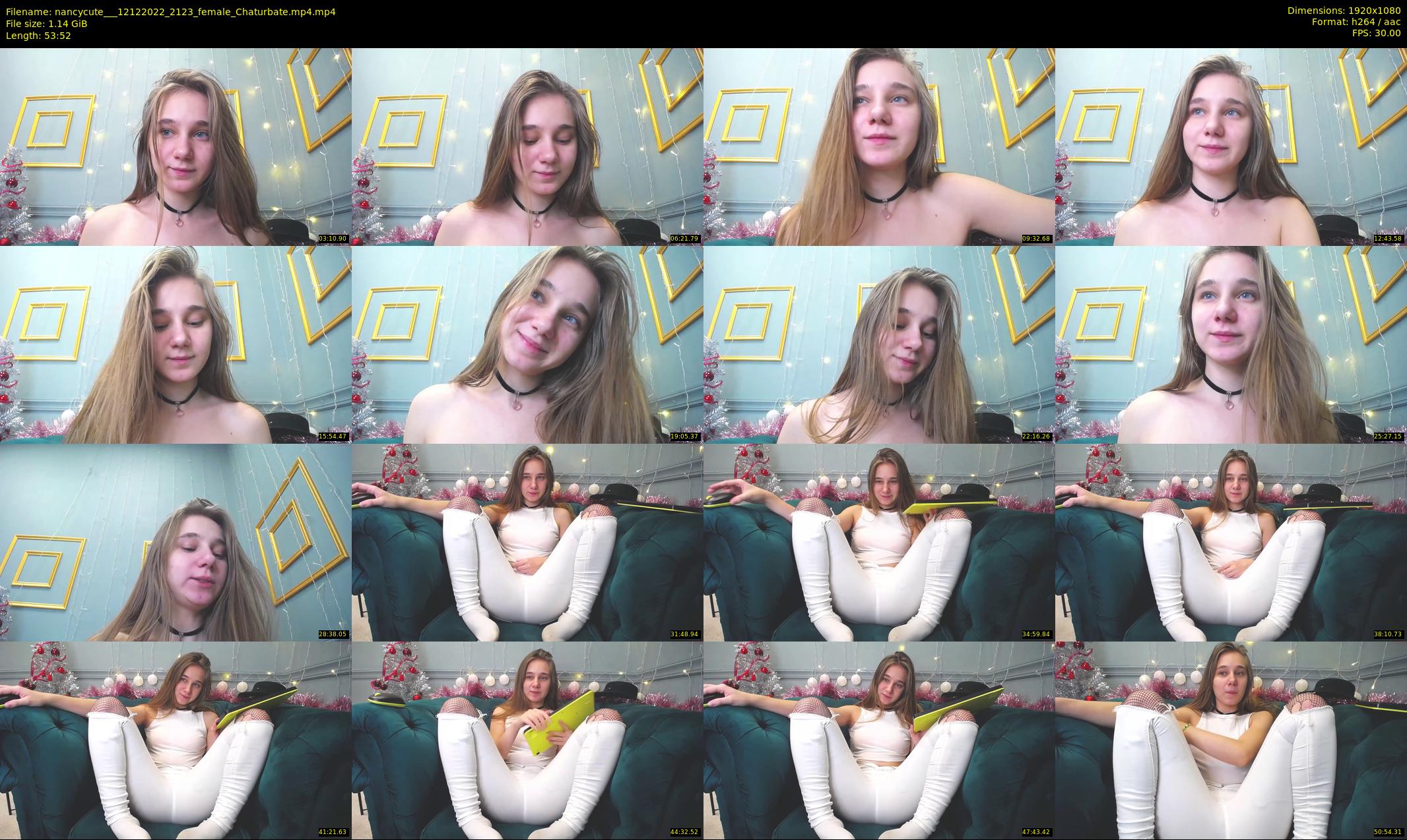 nancycute__ — 54 minute Chaturbate female cam show recording, 1080p, Dec 12, 2022