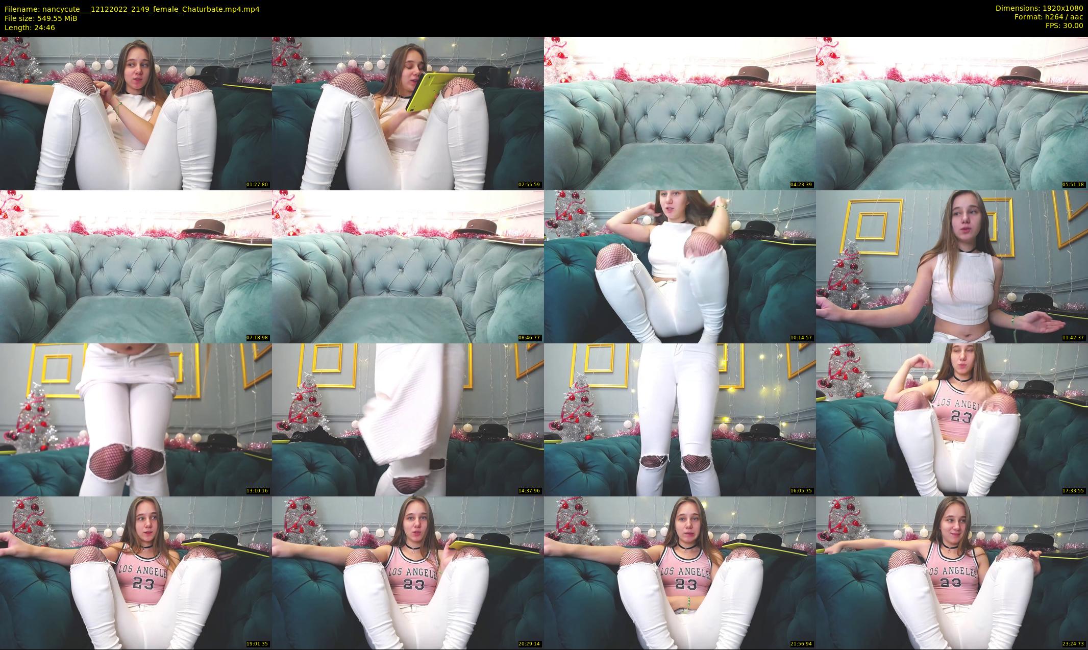 nancycute__ — 25 minute Chaturbate female cam show recording, 1080p, Dec 12, 2022