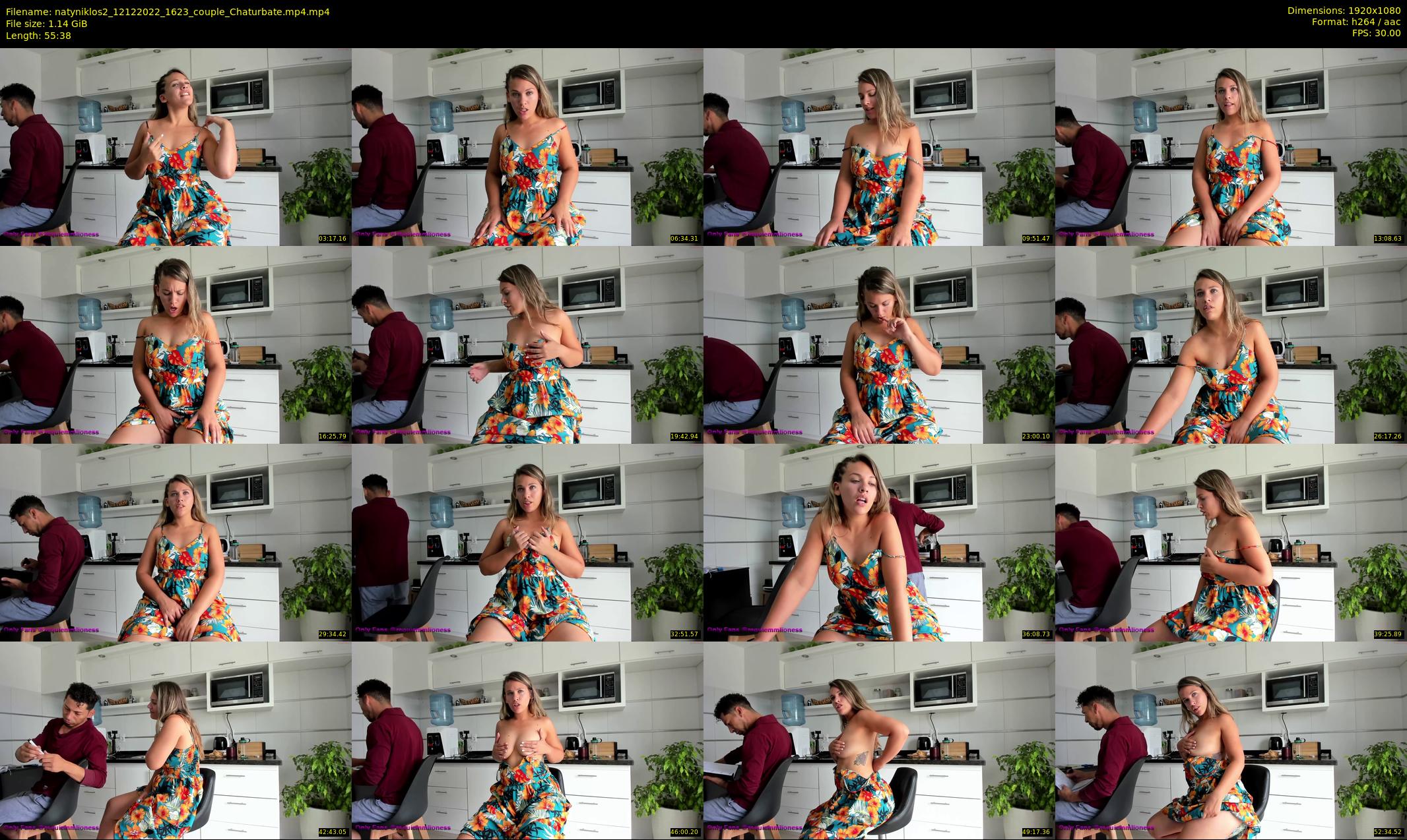 natyniklos2 — 56 minute Chaturbate couple cam show recording, 1080p, Dec 12, 2022