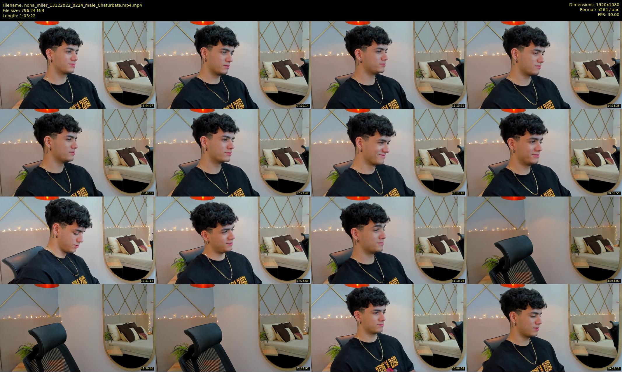 noha_miler — 64 minute Chaturbate male cam show recording, 1080p, Dec 13, 2022
