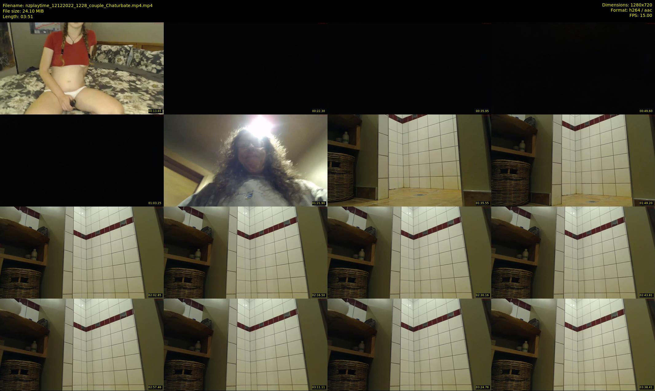 nzplaytime — 4 minute Chaturbate couple cam show recording, 720p, Dec 12, 2022