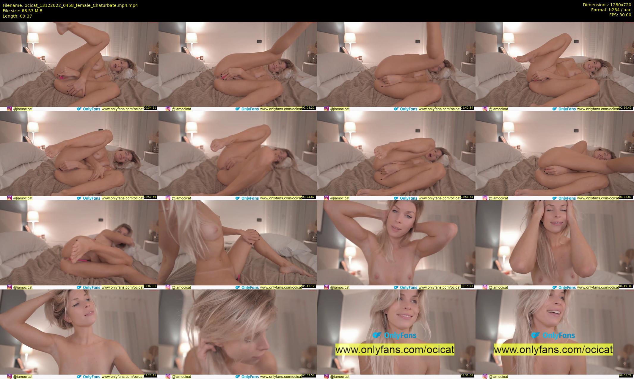 ocicat — 10 minute Chaturbate female cam show recording, 720p, Dec 13, 2022