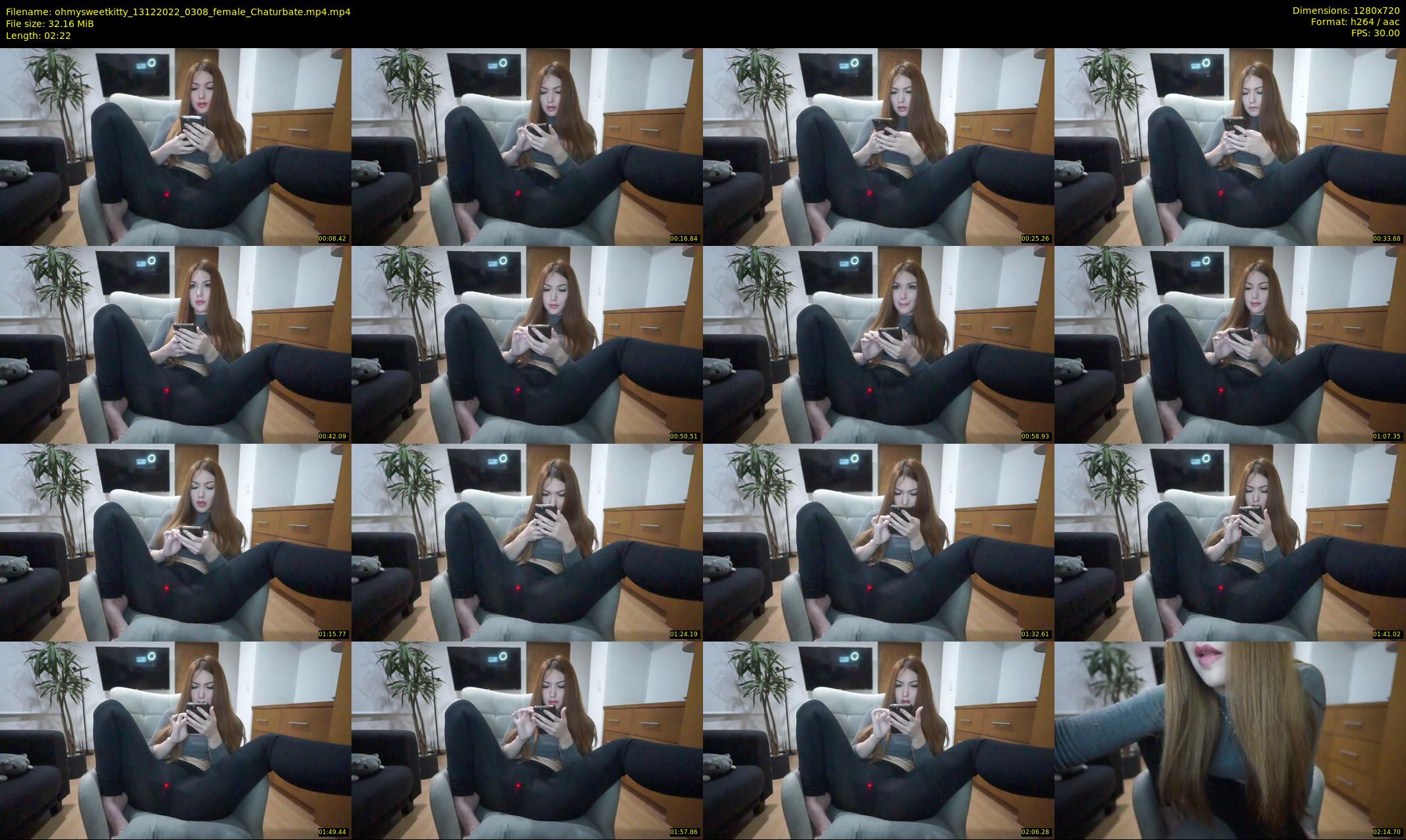 ohmysweetkitty — 3 minute Chaturbate female cam show recording, 720p, Dec 13, 2022
