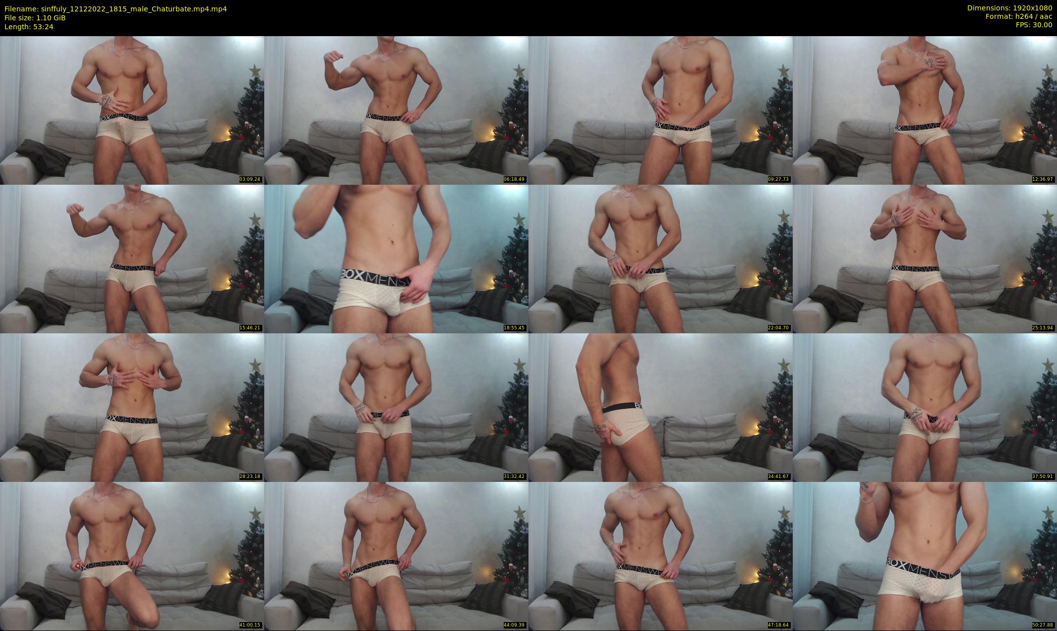sinffuly — 54 minute Chaturbate male cam show recording, 1080p, Dec 12, 2022