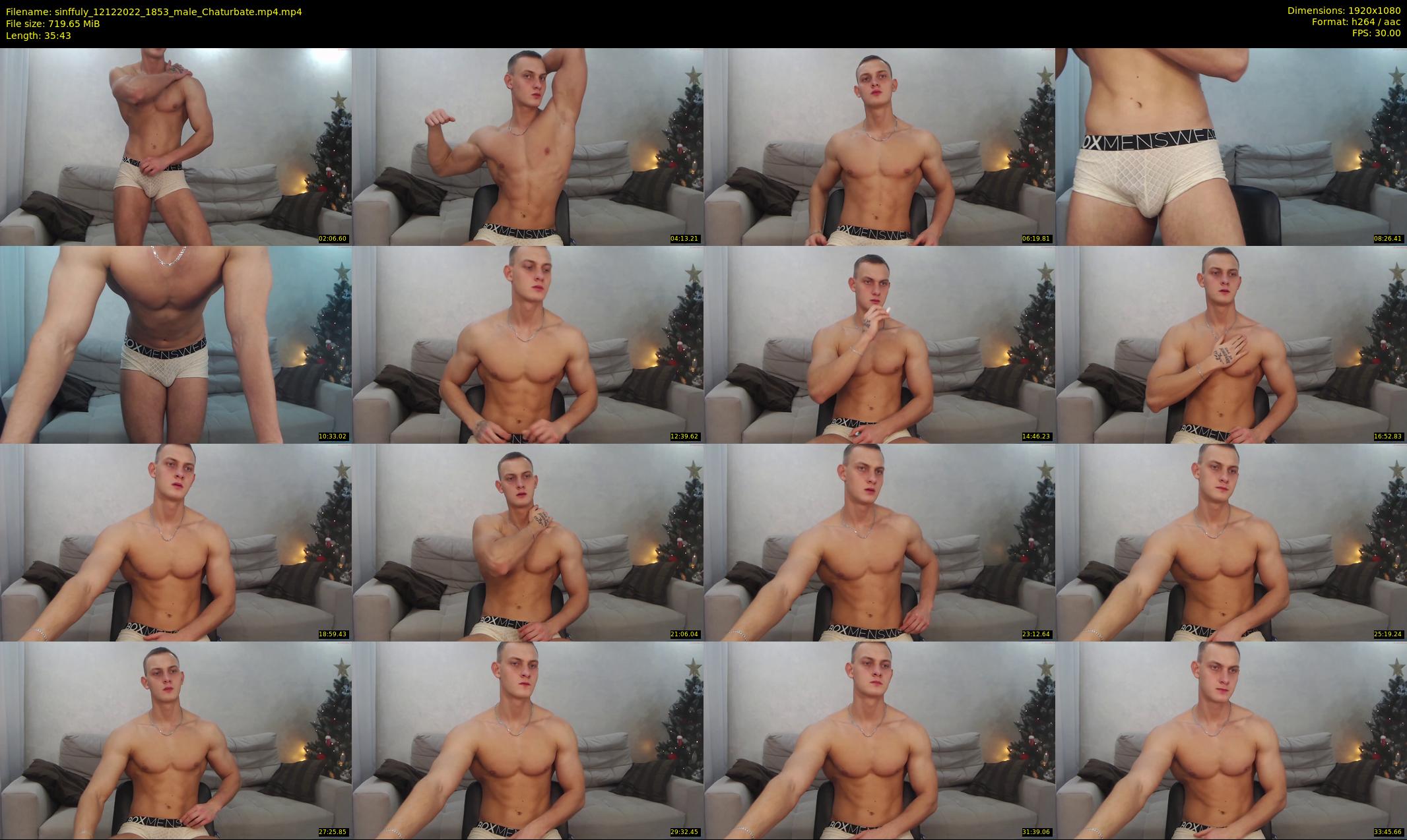 sinffuly — 36 minute Chaturbate male cam show recording, 1080p, Dec 12, 2022