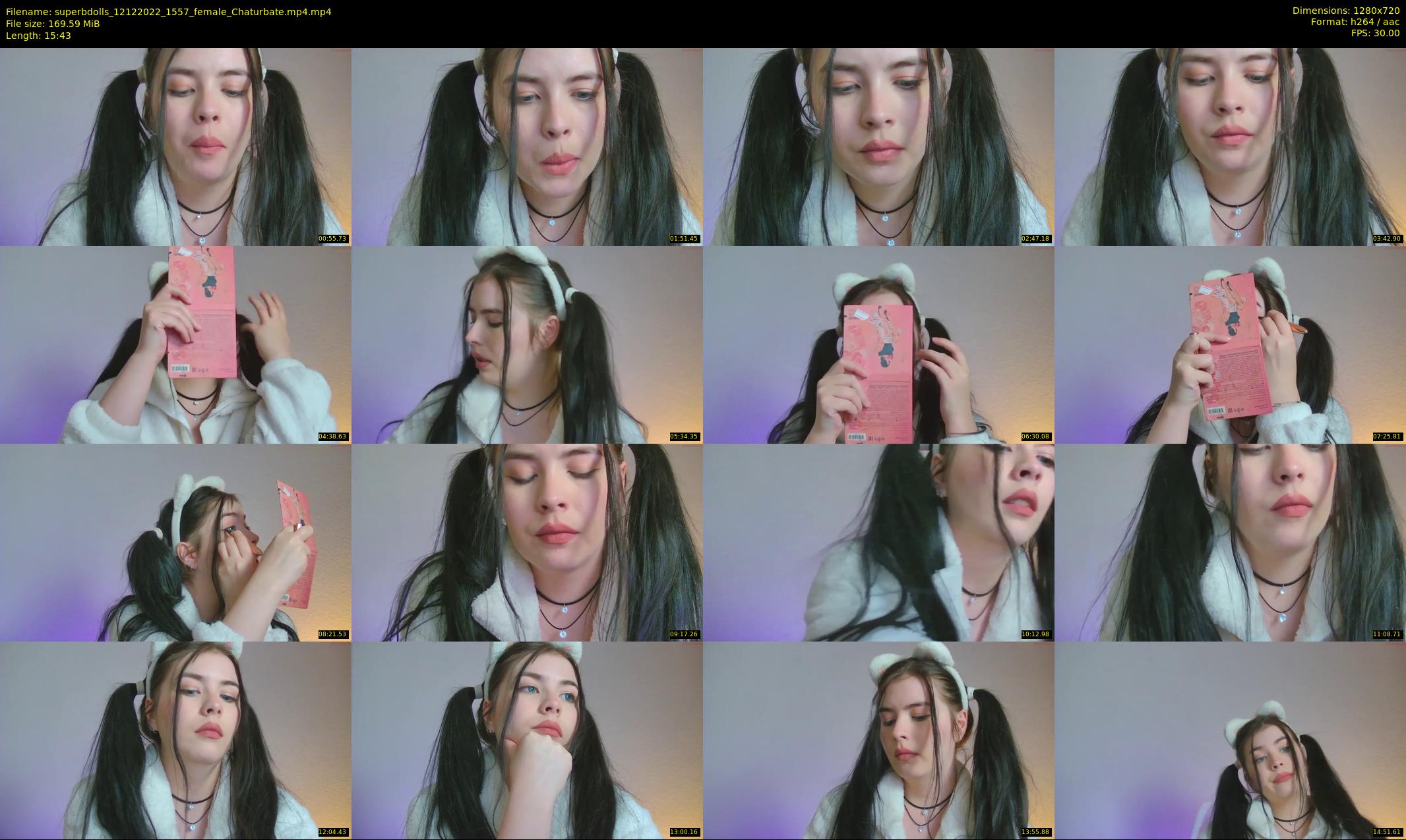 superbdolls — 16 minute Chaturbate couple cam show recording, 720p, Dec 12, 2022