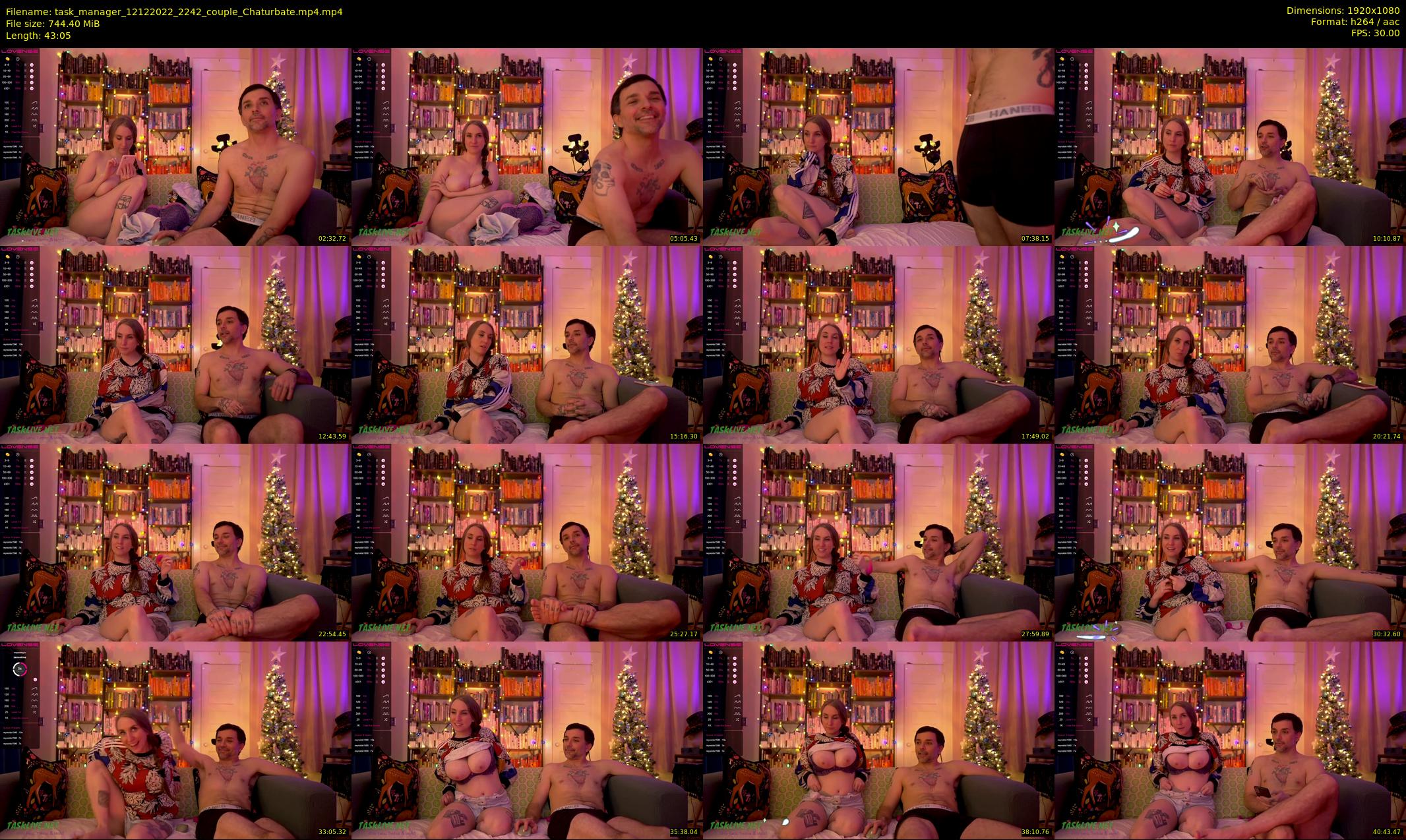 task_manager — 44 minute Chaturbate couple cam show recording, 1080p, Dec 12, 2022