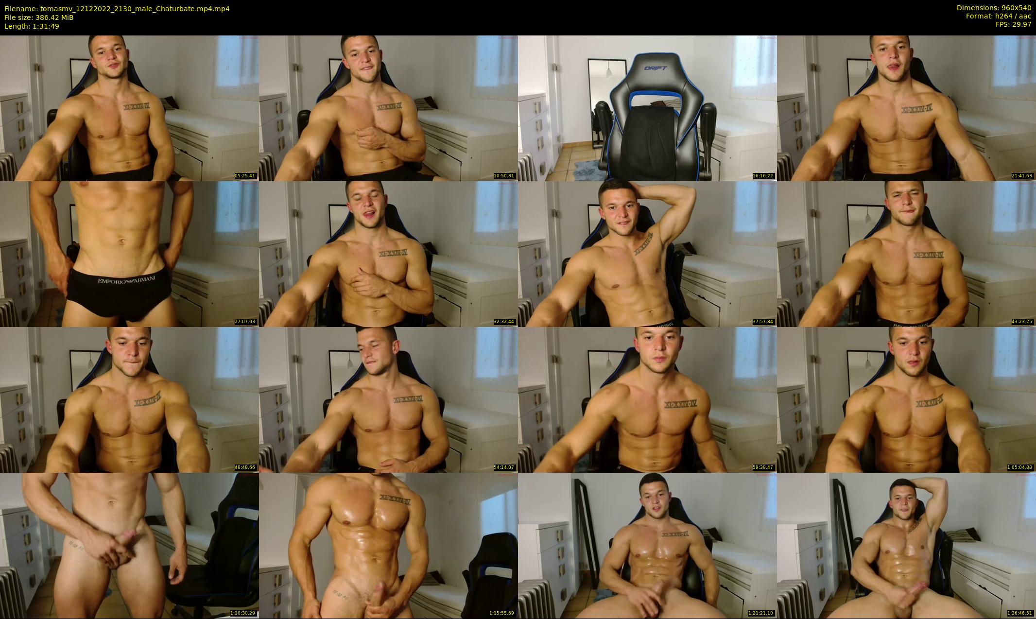 tomasmv — 92 minute Chaturbate male cam show recording, 480p, Dec 12, 2022