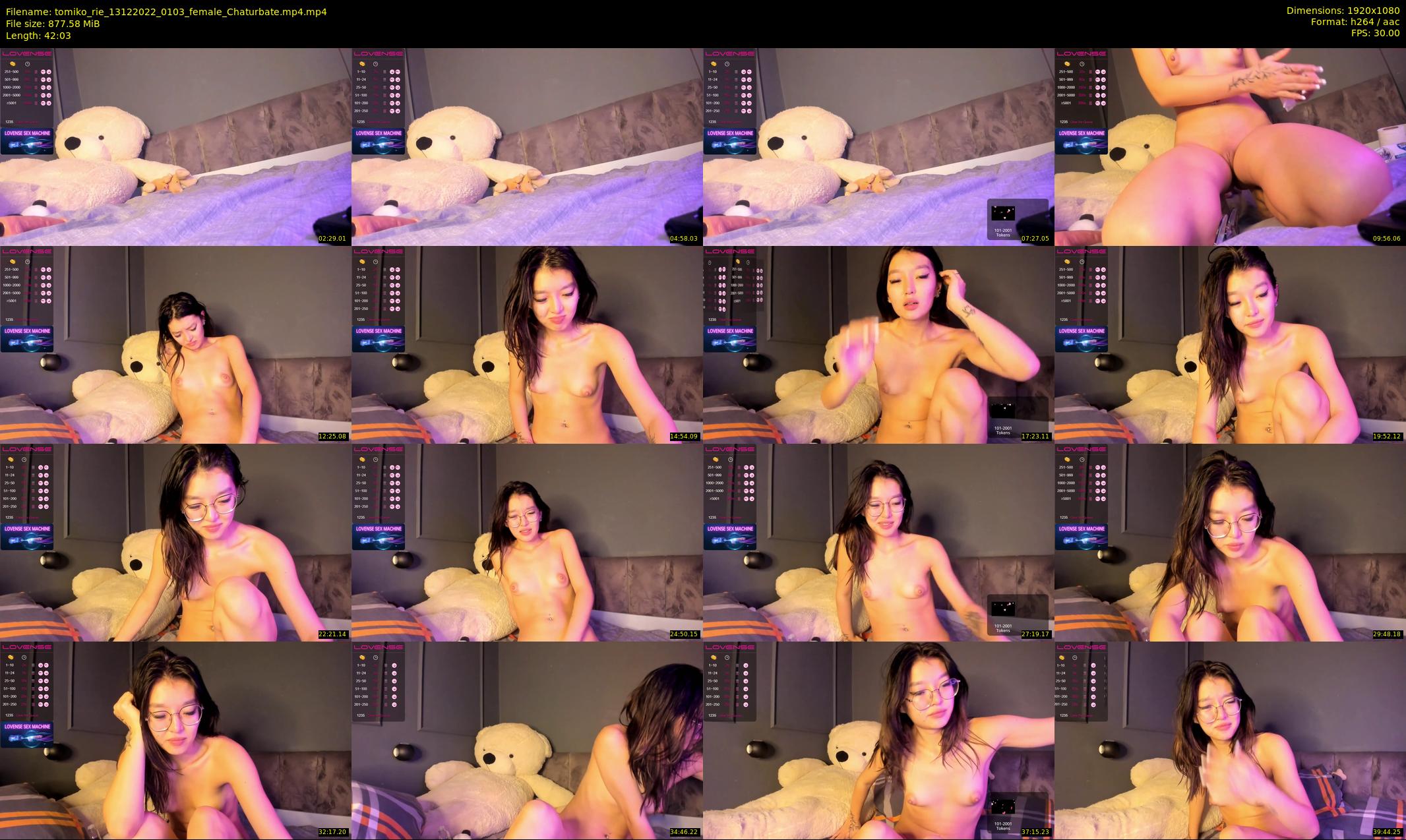 tomiko_rie — 43 minute Chaturbate female cam show recording, 1080p, Dec 13, 2022