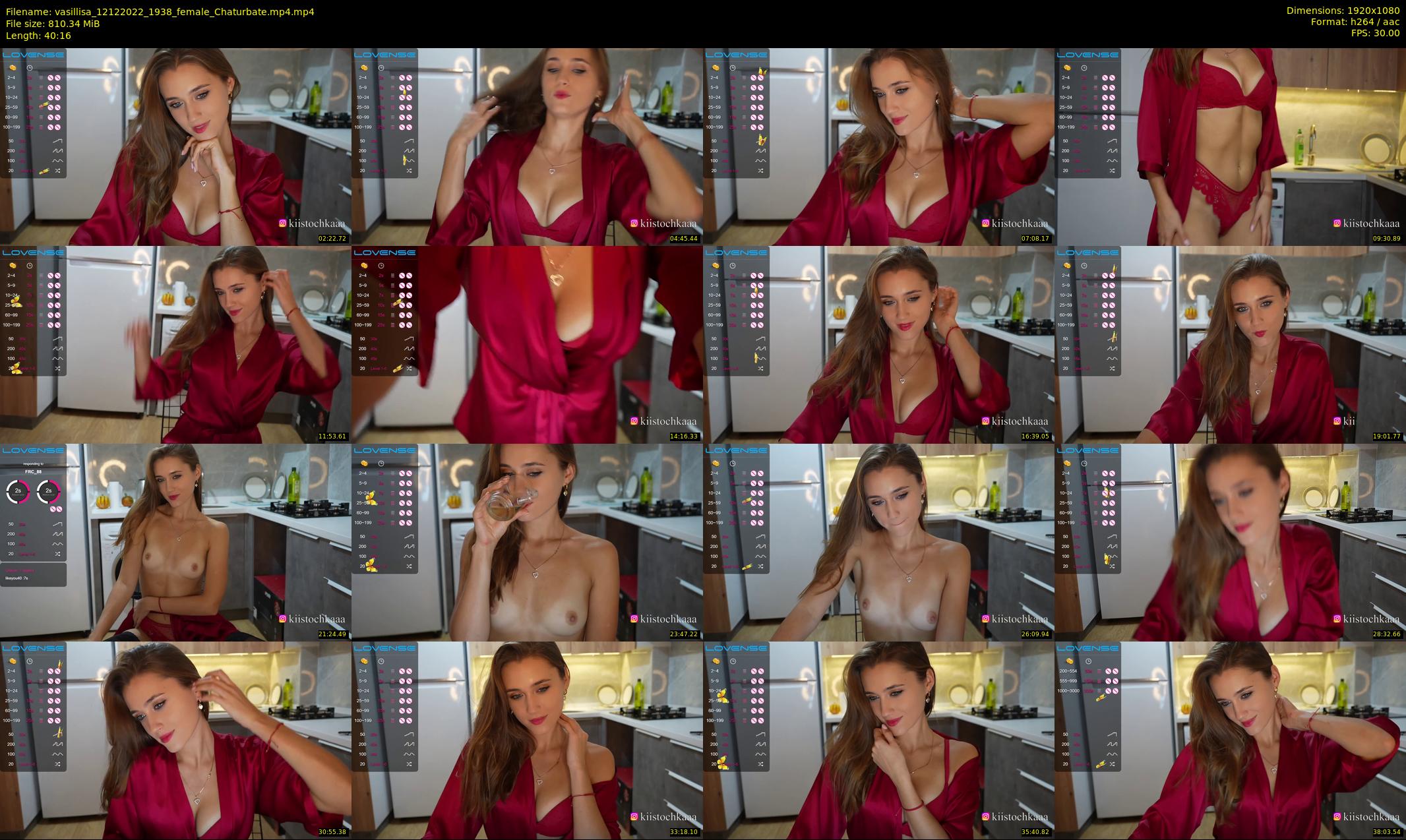 vasillisa — 41 minute Chaturbate female cam show recording, 1080p, Dec 12, 2022