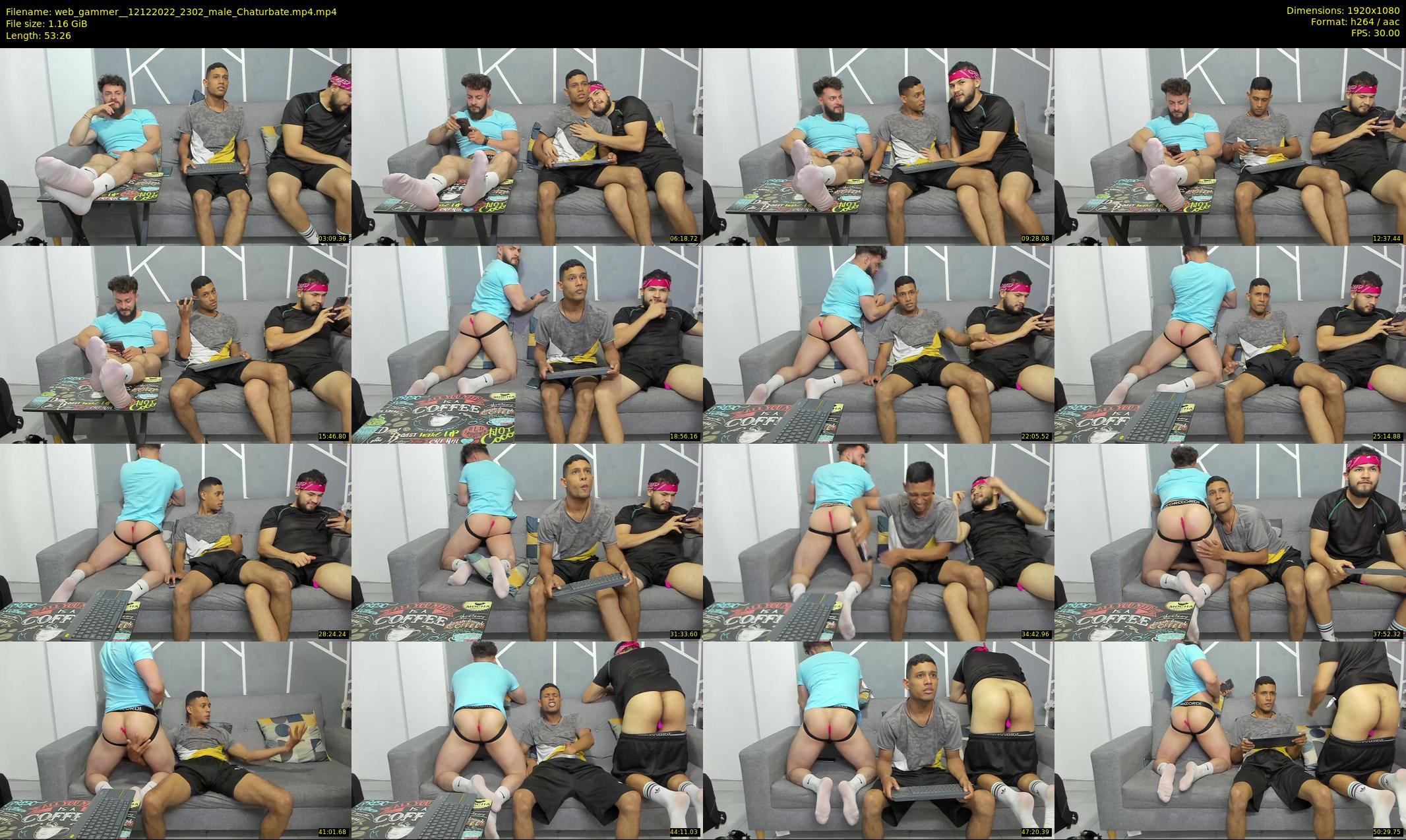 web_gammer_ — 54 minute Chaturbate male cam show recording, 1080p, Dec 12, 2022