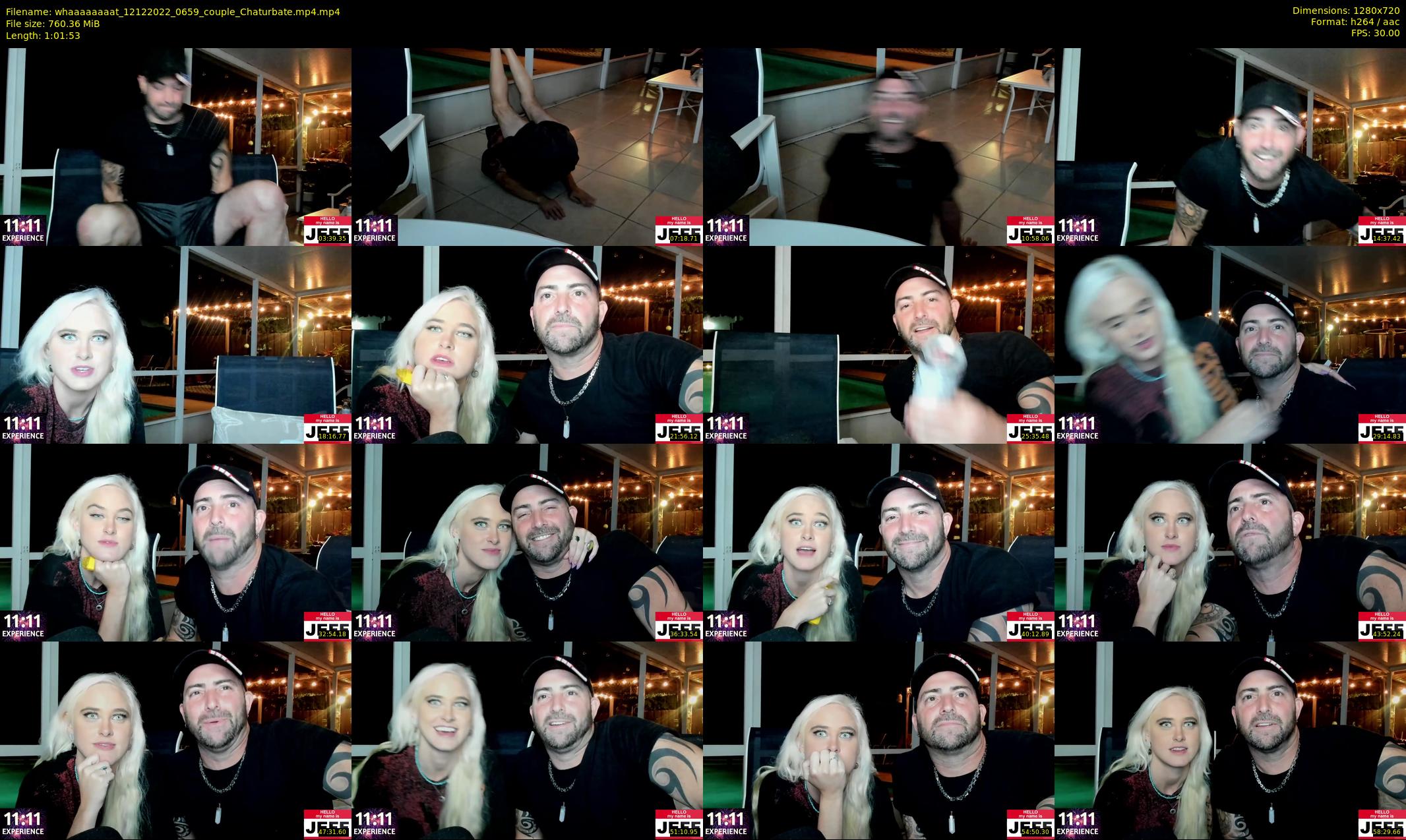 whaaaaaaaat — 62 minute Chaturbate couple cam show recording, 720p, Dec 12, 2022