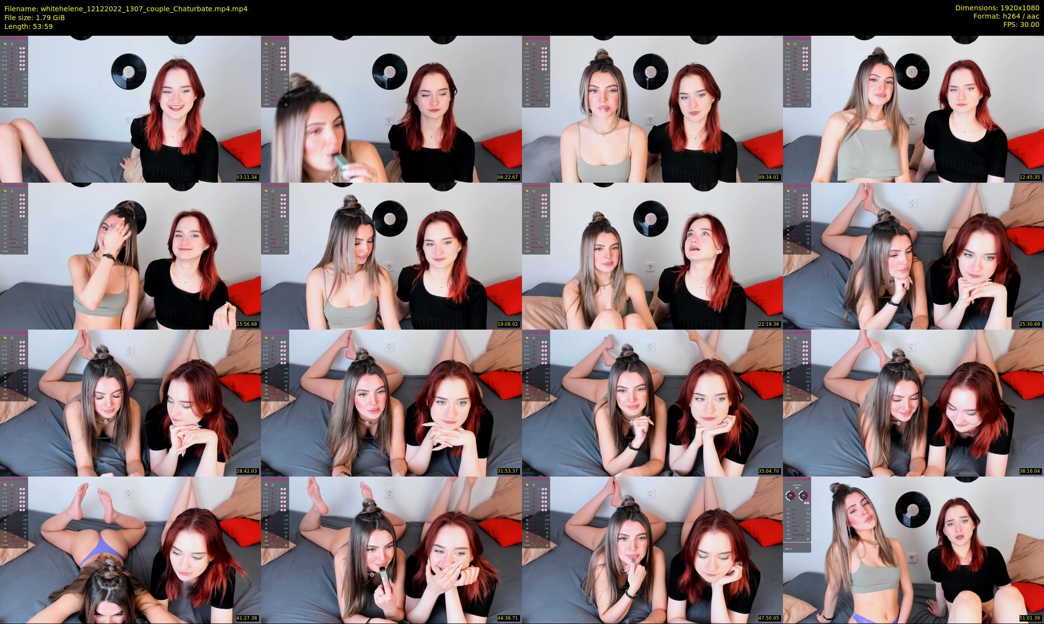 whitehelene — 54 minute Chaturbate female cam show recording, 1080p, Dec 12, 2022