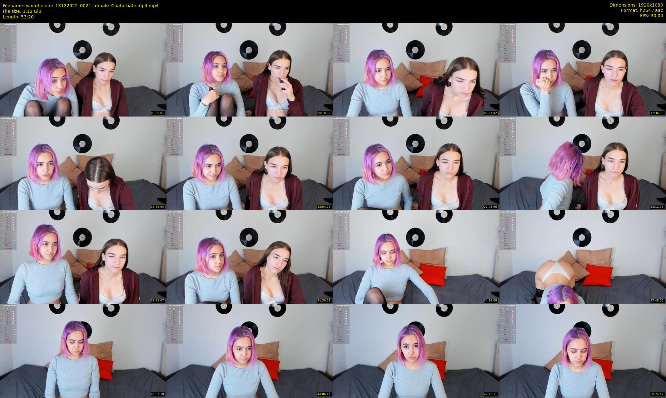 whitehelene — 54 minute Chaturbate female cam show recording, 1080p, Dec 13, 2022