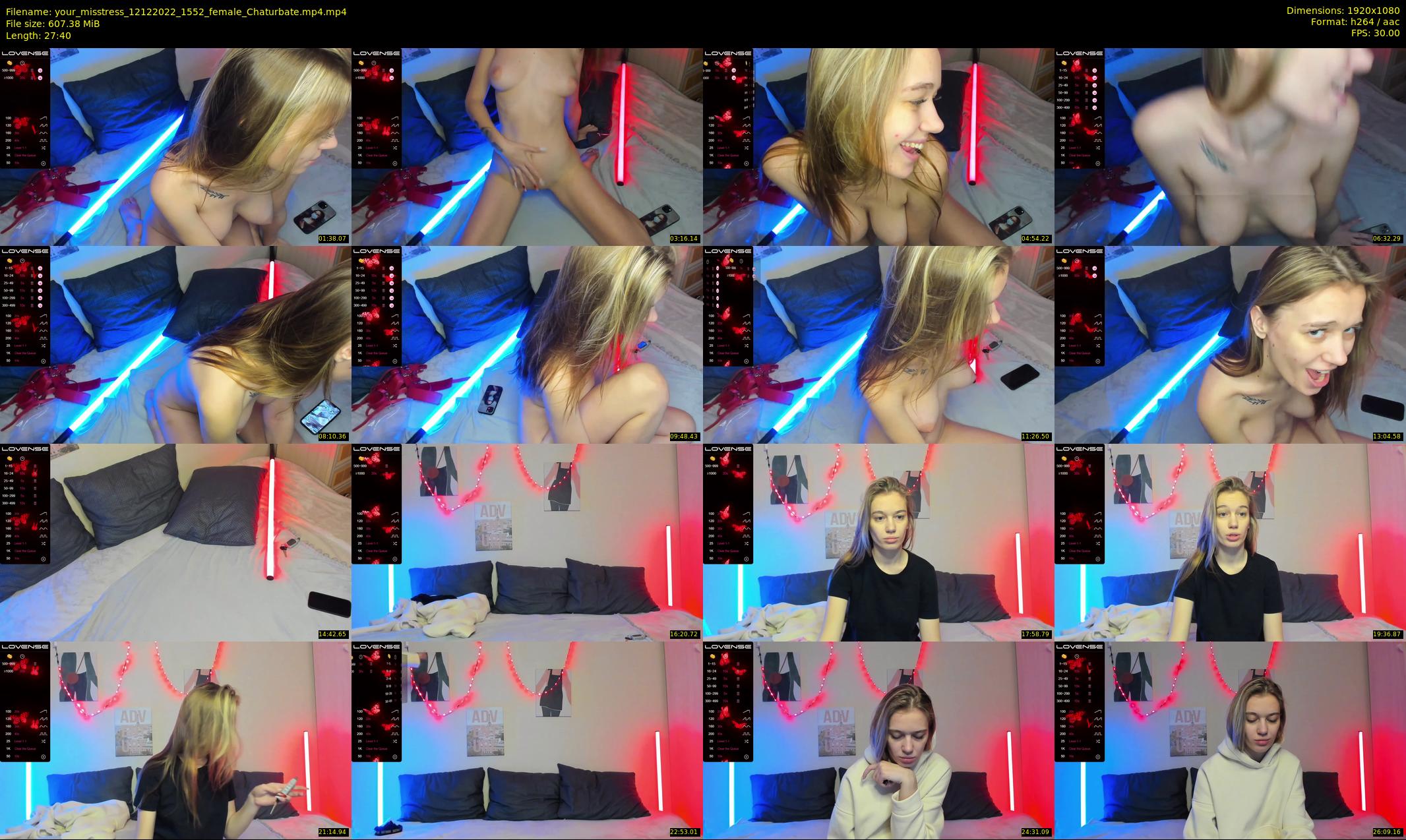 your_misstress — 28 minute Chaturbate female cam show recording, 1080p, Dec 12, 2022