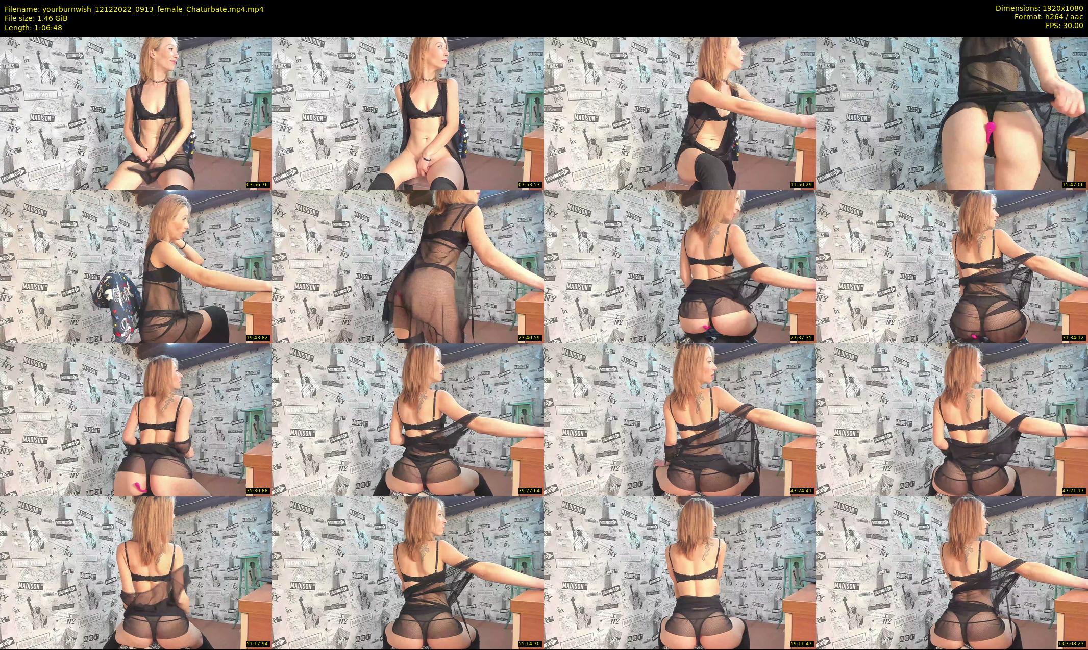 yourburnwish — 67 minute Chaturbate female cam show recording, 1080p, Dec 12, 2022