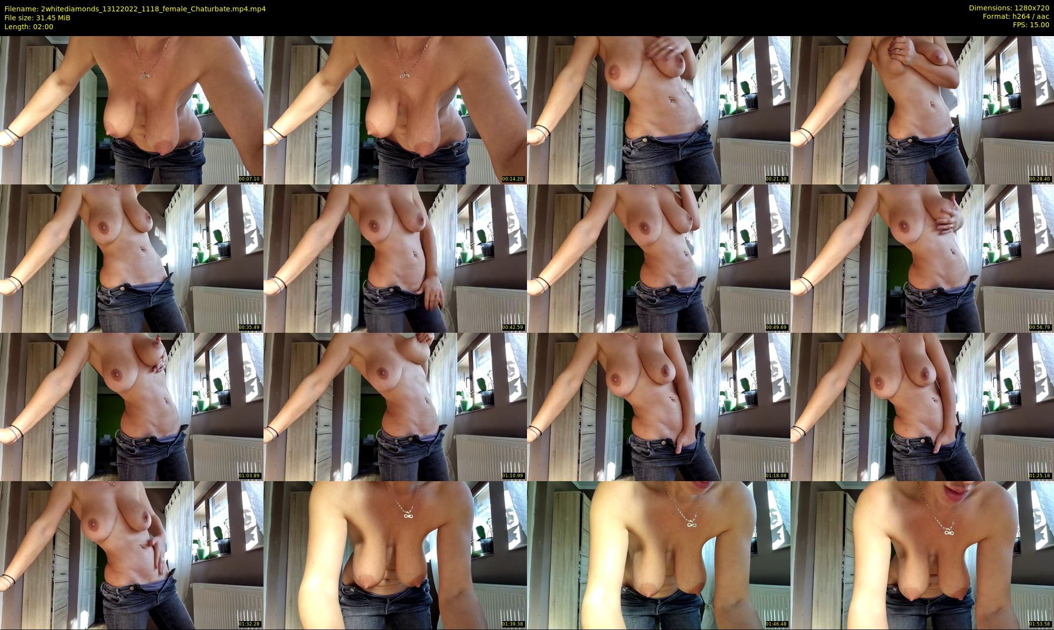 2whitediamonds — 2 minute Chaturbate couple cam show recording, 720p, Dec 13, 2022