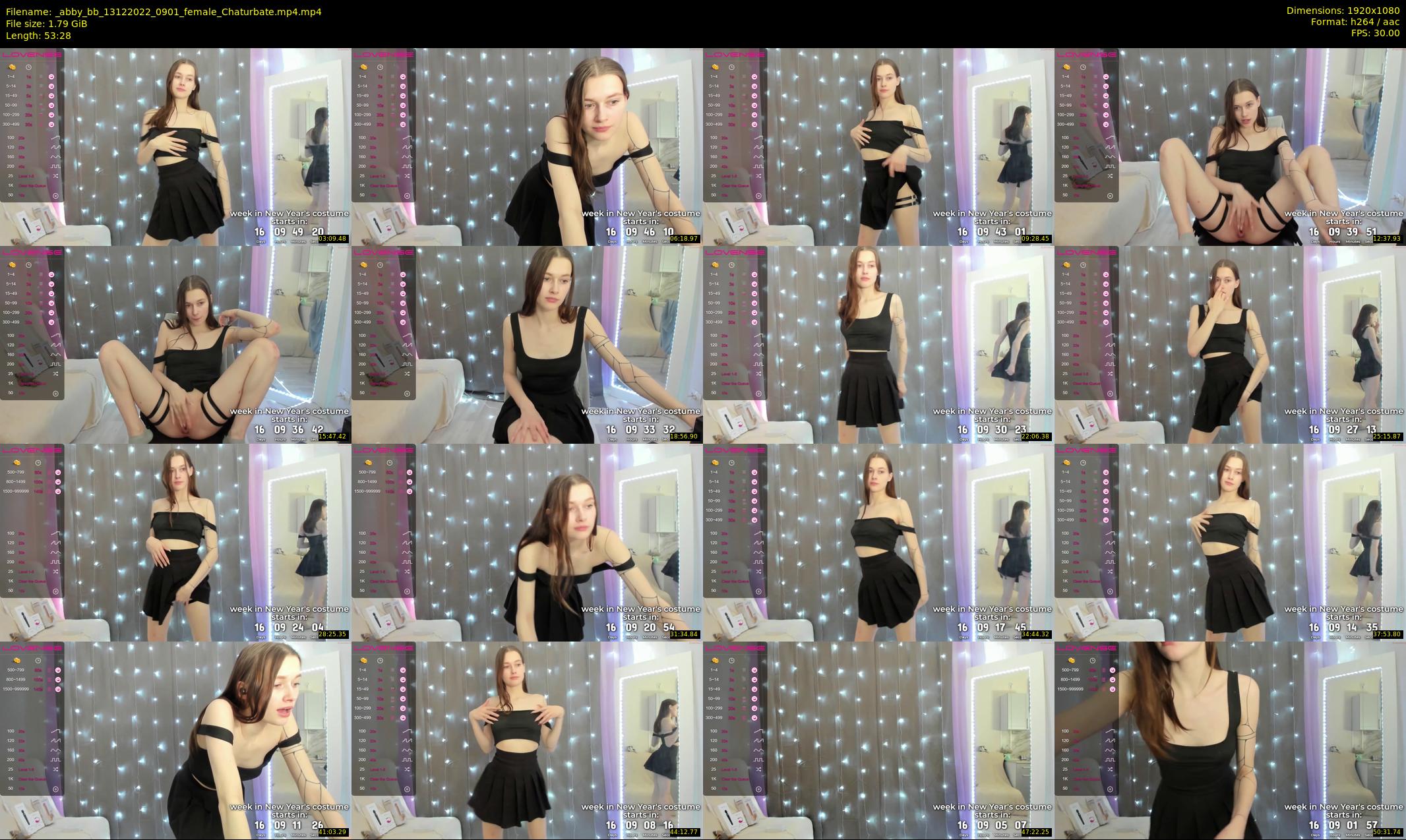 _abby_bb — 54 minute Chaturbate female cam show recording, 1080p, Dec 13, 2022
