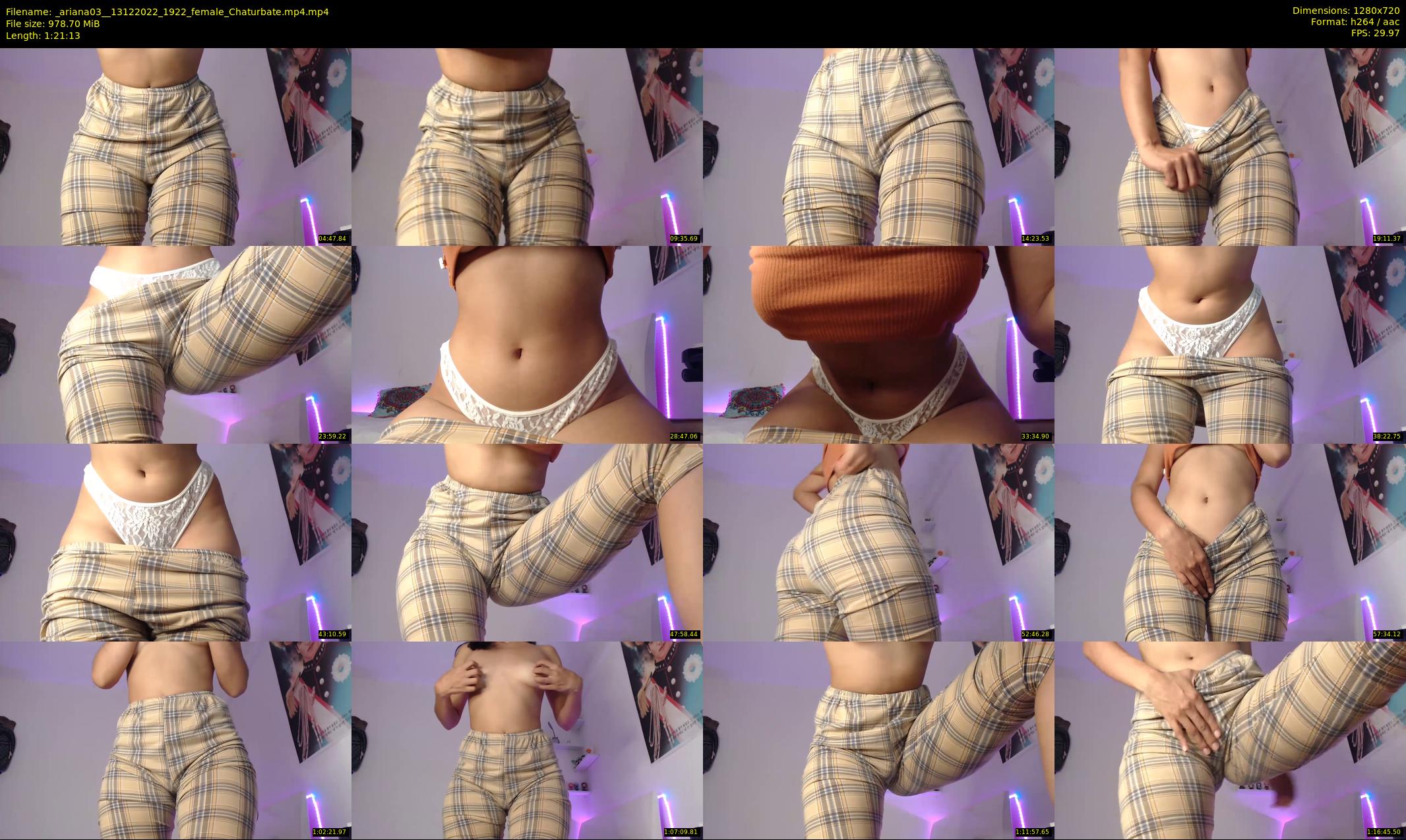 _ariana03_ — 82 minute Chaturbate female cam show recording, 720p, Dec 13, 2022