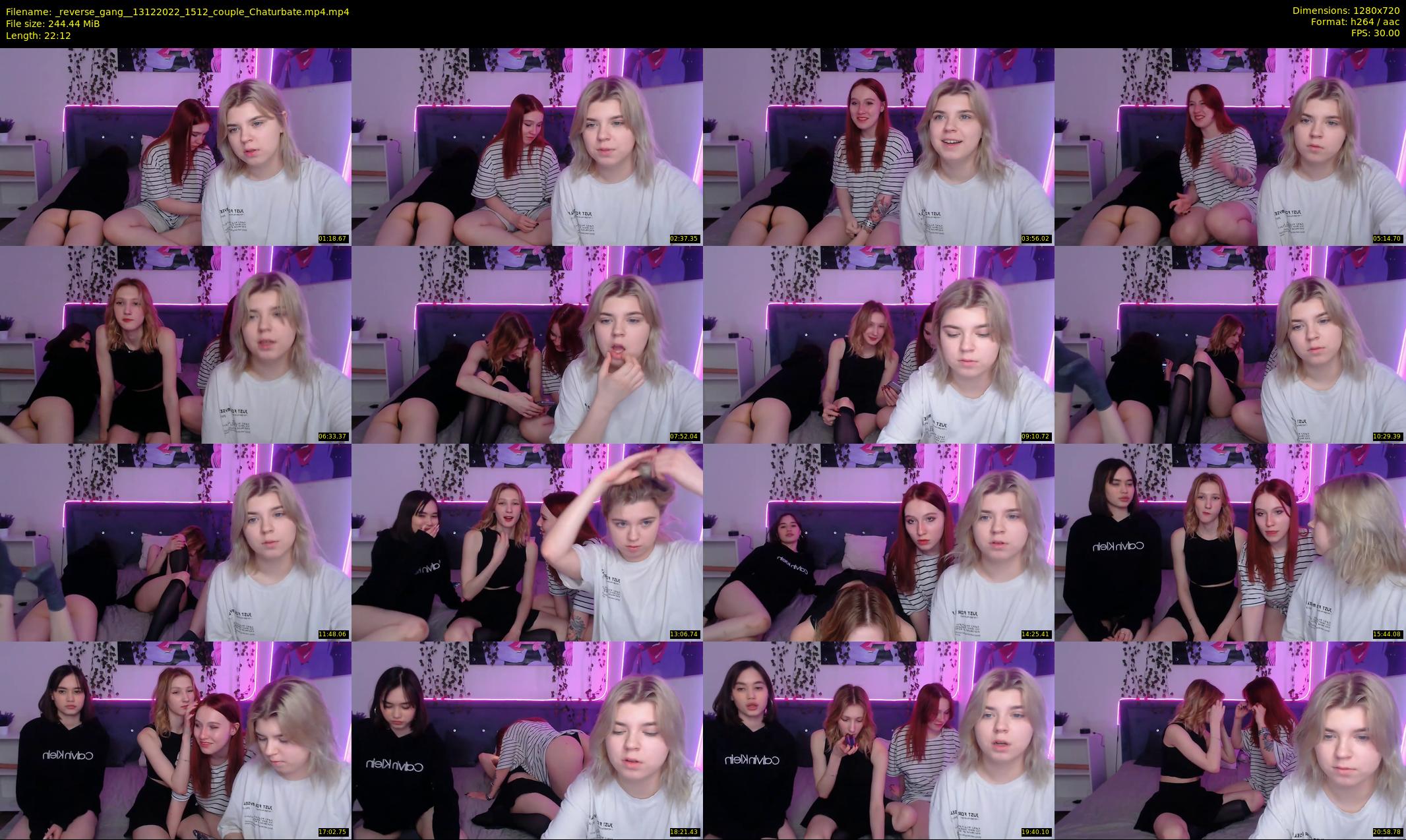 _reverse_gang_ — 23 minute Chaturbate couple cam show recording, 720p, Dec 13, 2022