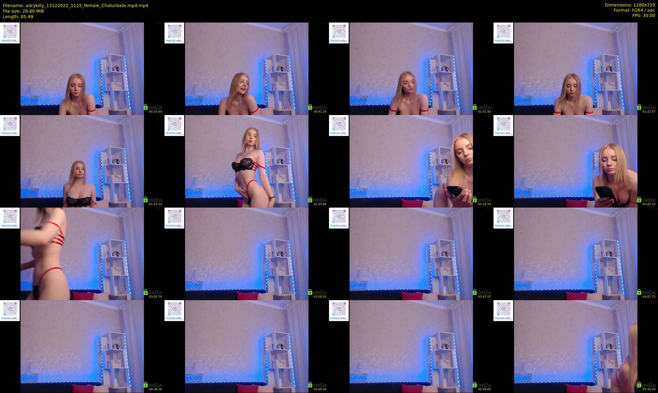 adrykilly — 6 minute Chaturbate female cam show recording, 720p, Dec 13, 2022