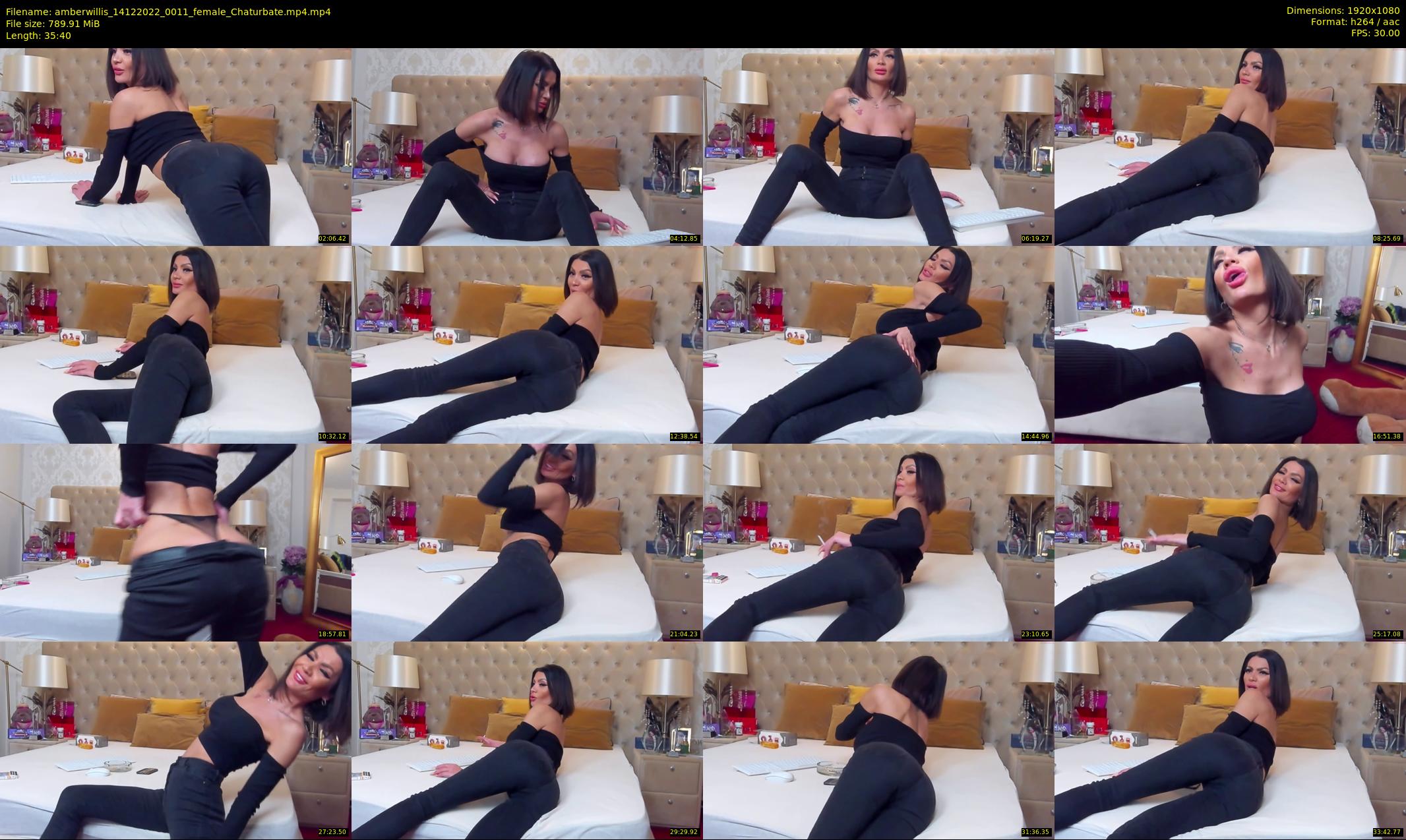 amberwillis — 36 minute Chaturbate female cam show recording, 1080p, Dec 14, 2022