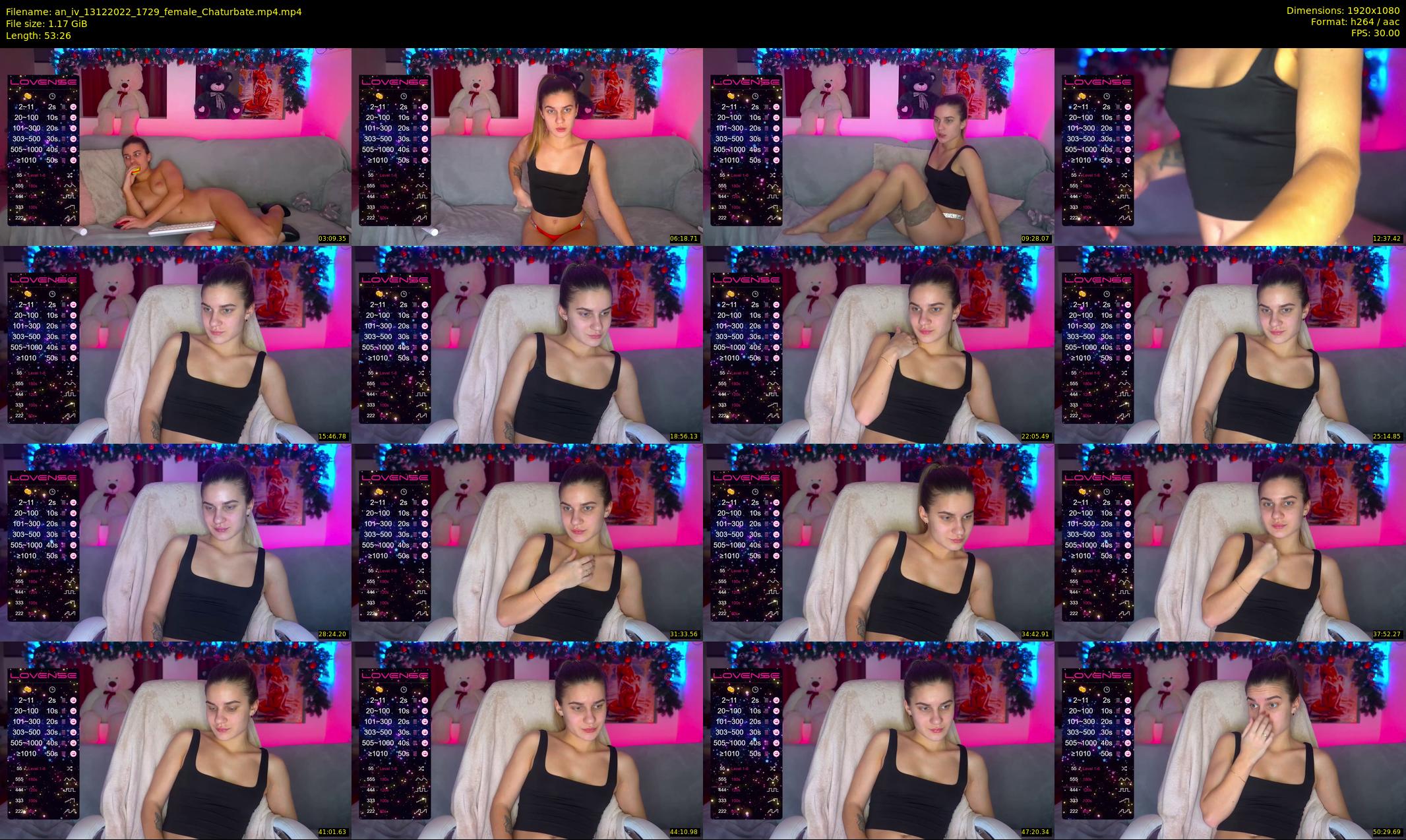 an_iv — 54 minute Chaturbate female cam show recording, 1080p, Dec 13, 2022