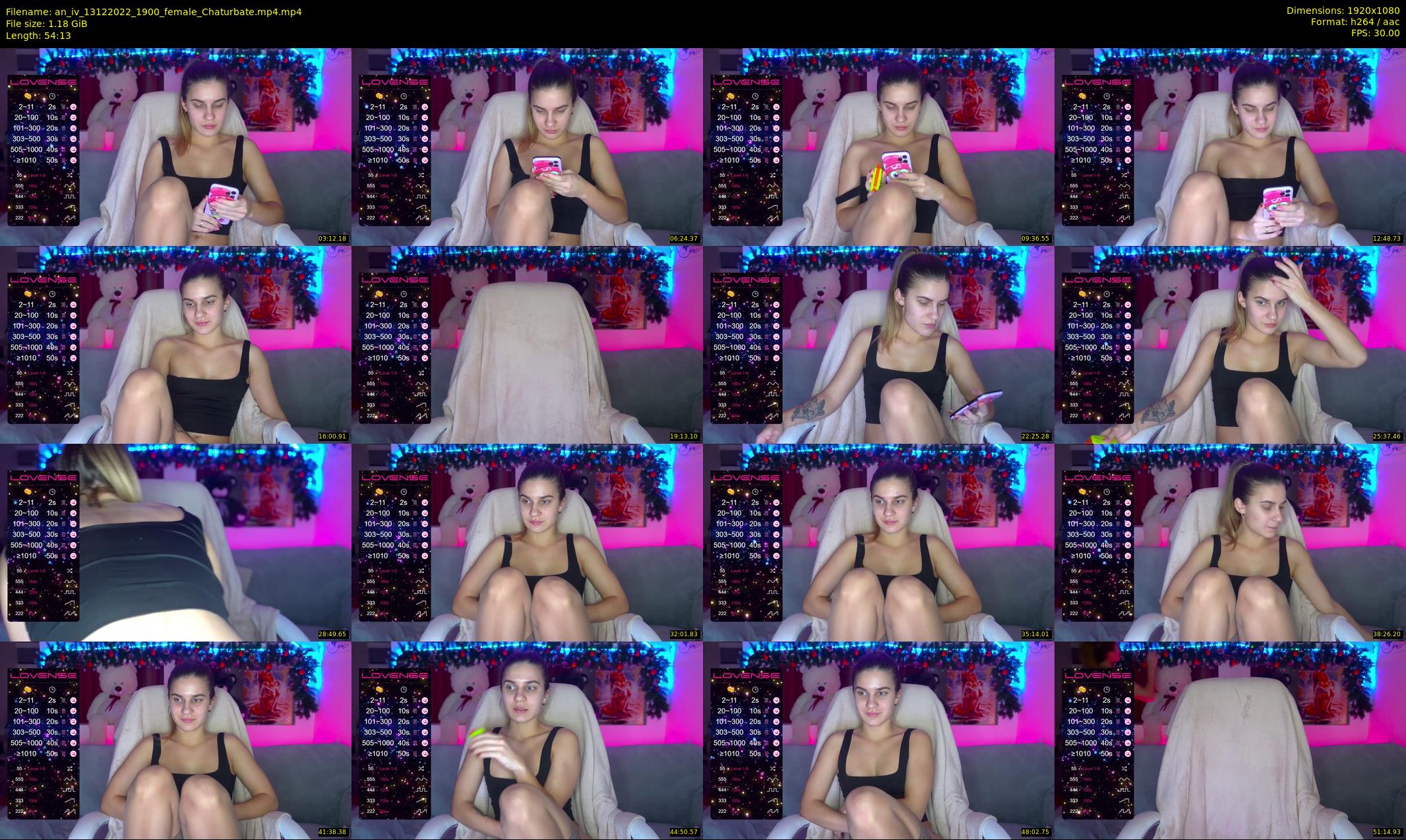 an_iv — 55 minute Chaturbate female cam show recording, 1080p, Dec 13, 2022