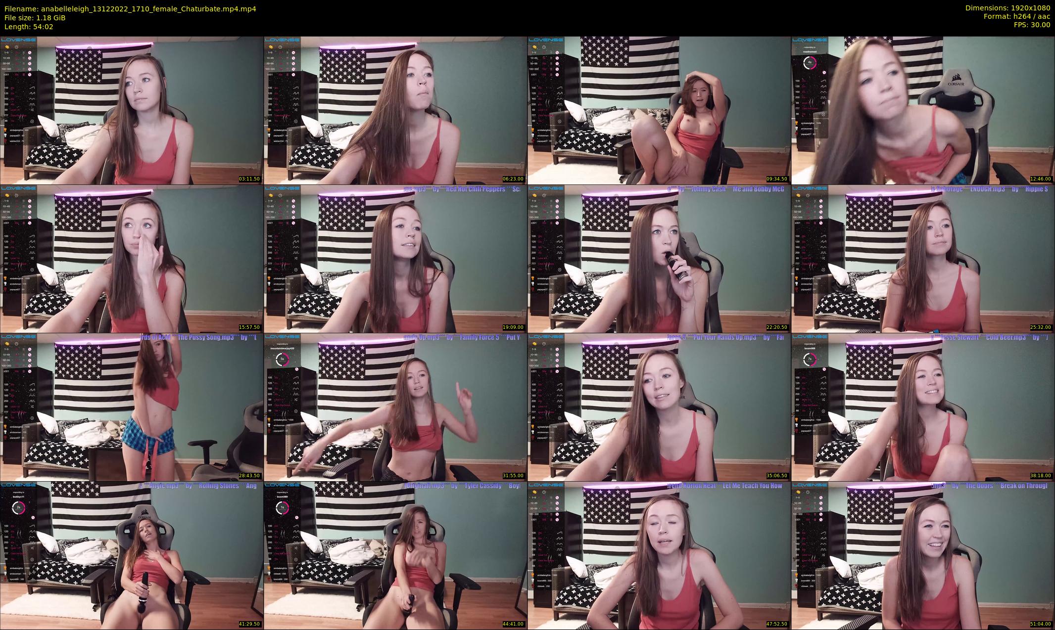 anabelleleigh — 55 minute Chaturbate female cam show recording, 1080p, Dec 13, 2022