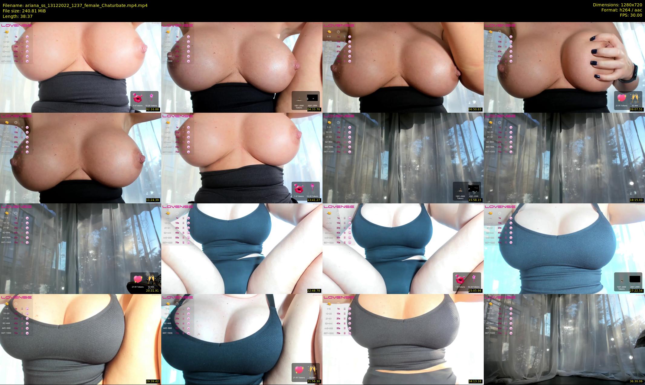 ariana_ss — 39 minute Chaturbate female cam show recording, 720p, Dec 13, 2022