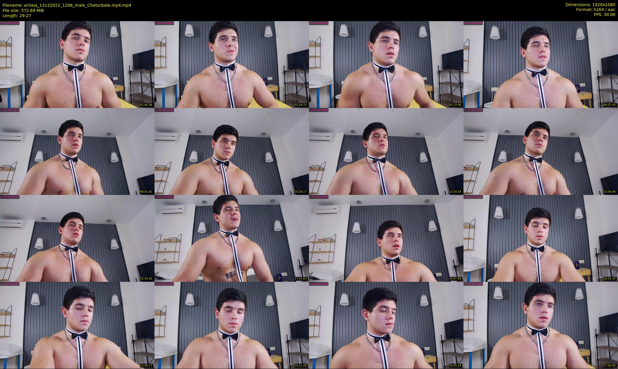 arilass — 30 minute Chaturbate male cam show recording, 1080p, Dec 13, 2022